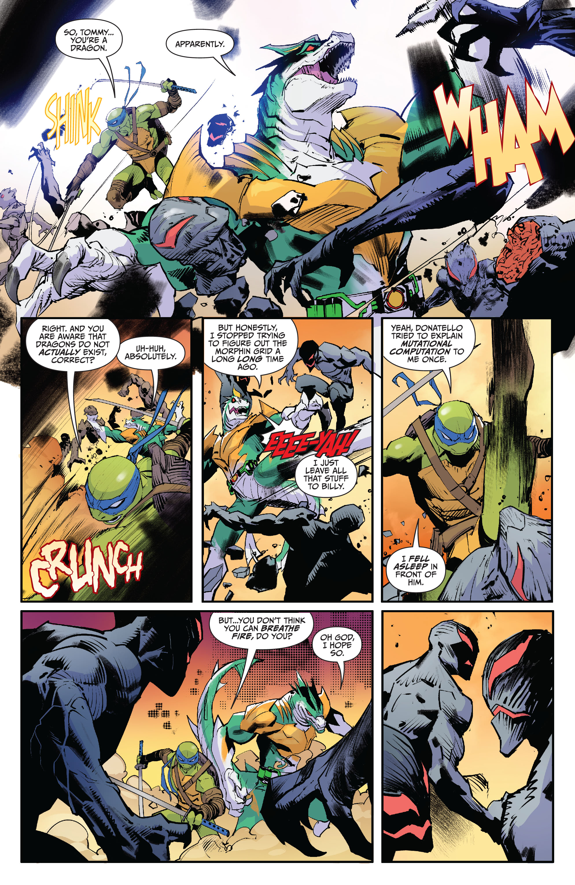 Mighty Morphin Power Rangers / Teenage Mutant Ninja Turtles II  (2022-) issue 3 - Page 19