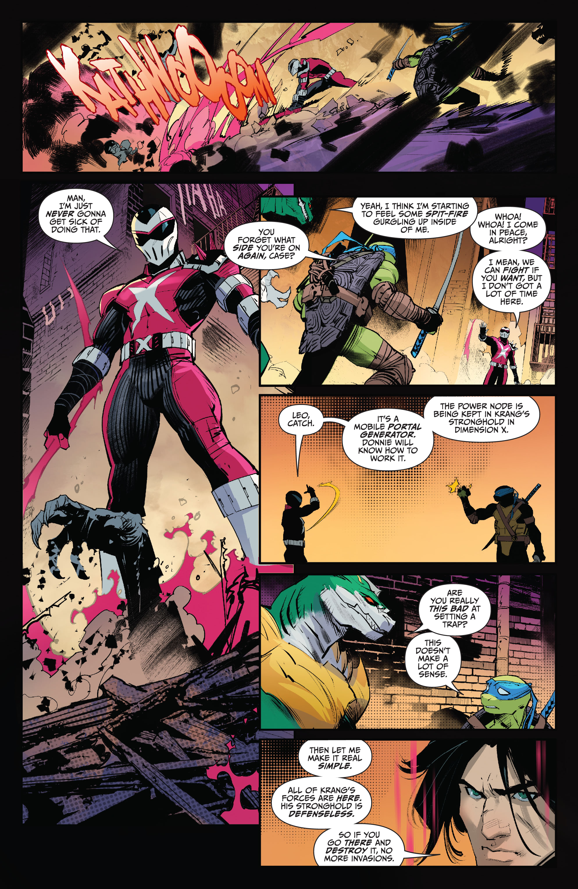 Mighty Morphin Power Rangers / Teenage Mutant Ninja Turtles II  (2022-) issue 3 - Page 20