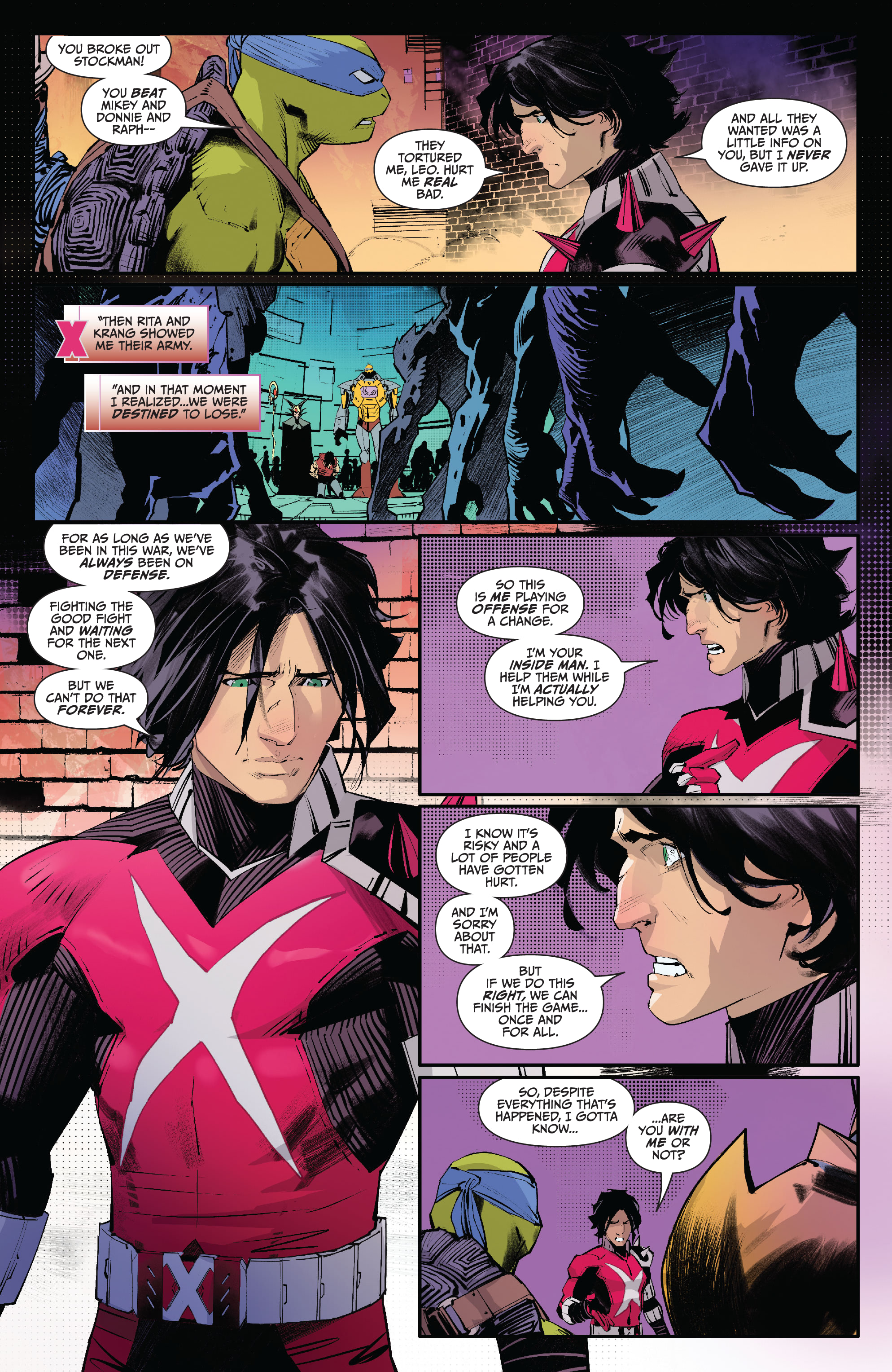 Mighty Morphin Power Rangers / Teenage Mutant Ninja Turtles II  (2022-) issue 3 - Page 21