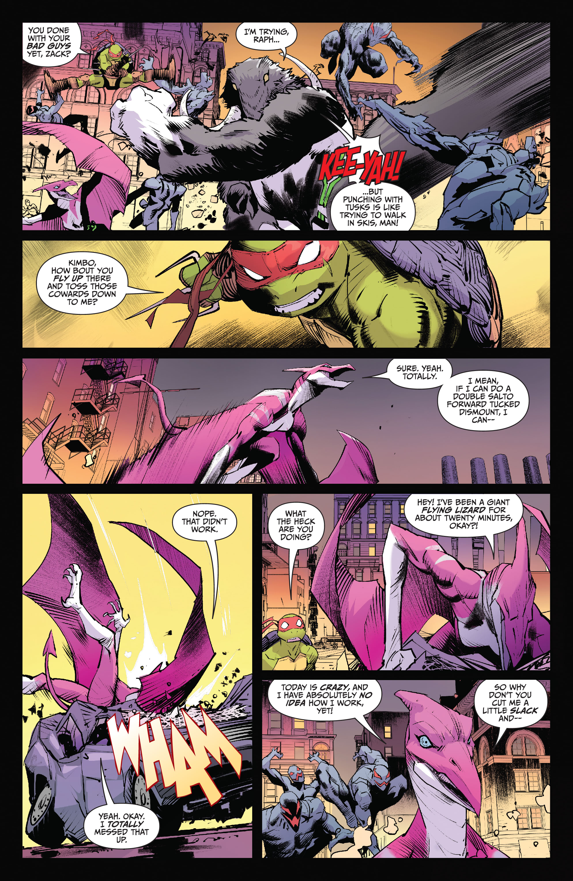 Mighty Morphin Power Rangers / Teenage Mutant Ninja Turtles II  (2022-) issue 3 - Page 22