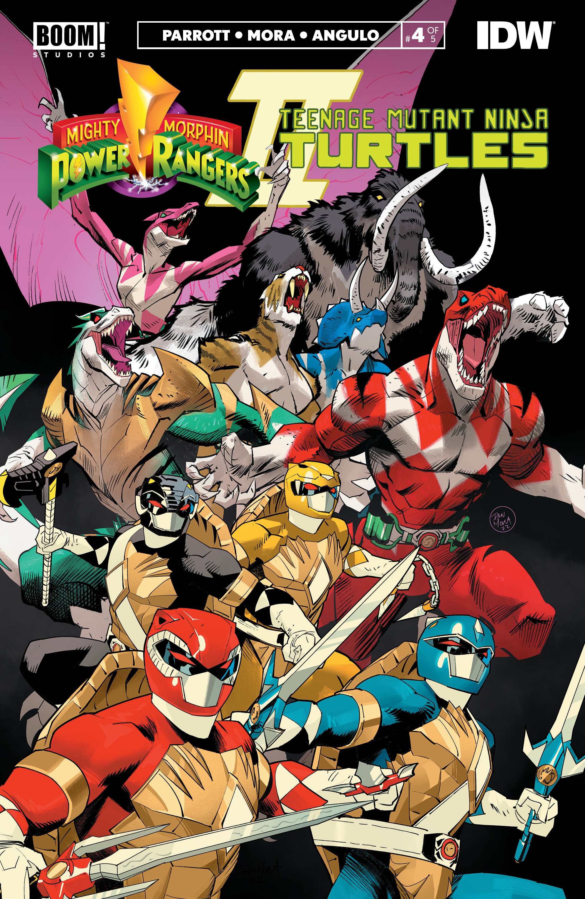 Mighty Morphin Power Rangers / Teenage Mutant Ninja Turtles II  (2022-): Chapter 4 - Page 1