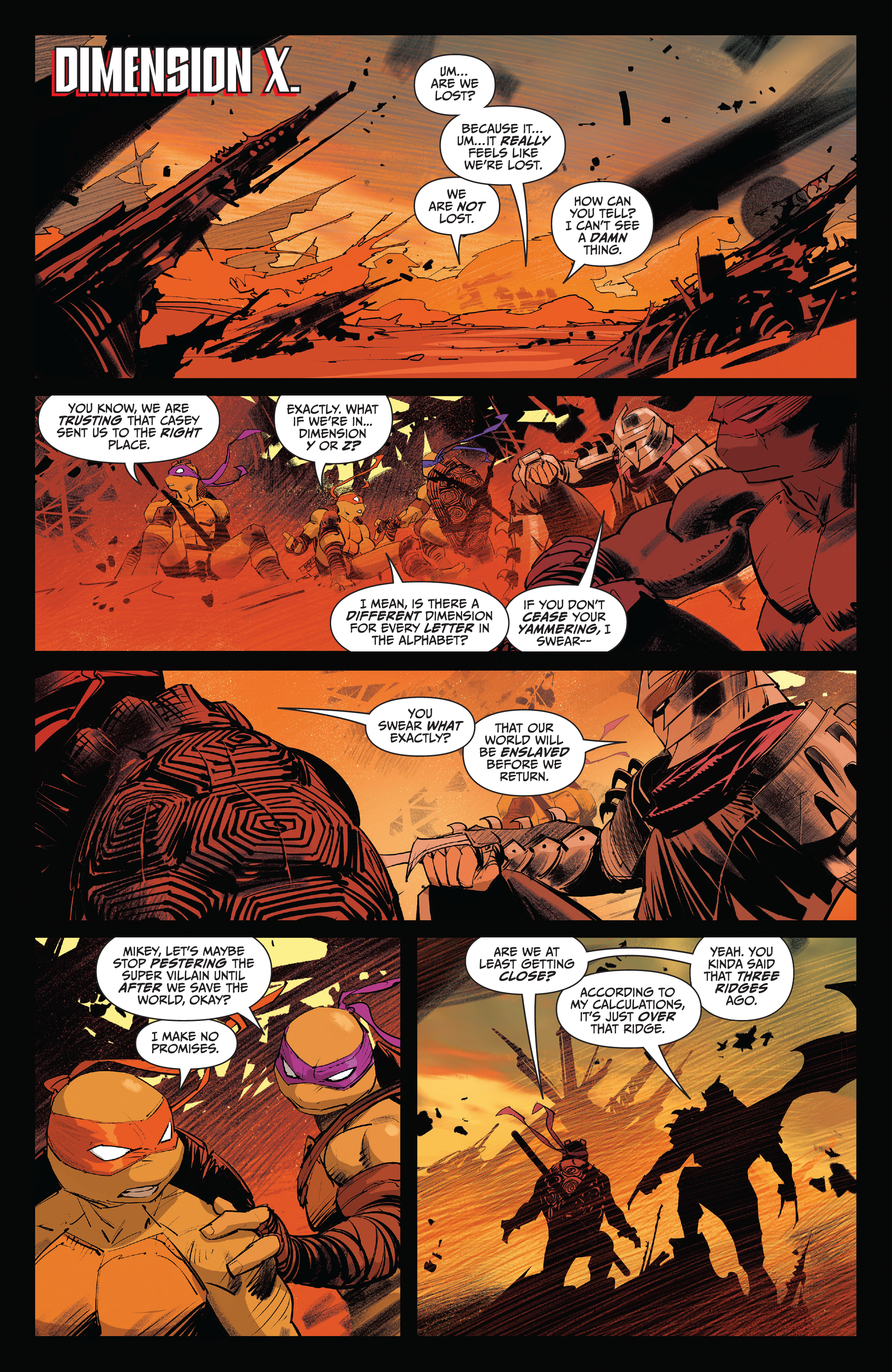 Mighty Morphin Power Rangers / Teenage Mutant Ninja Turtles II  (2022-): Chapter 4 - Page 3