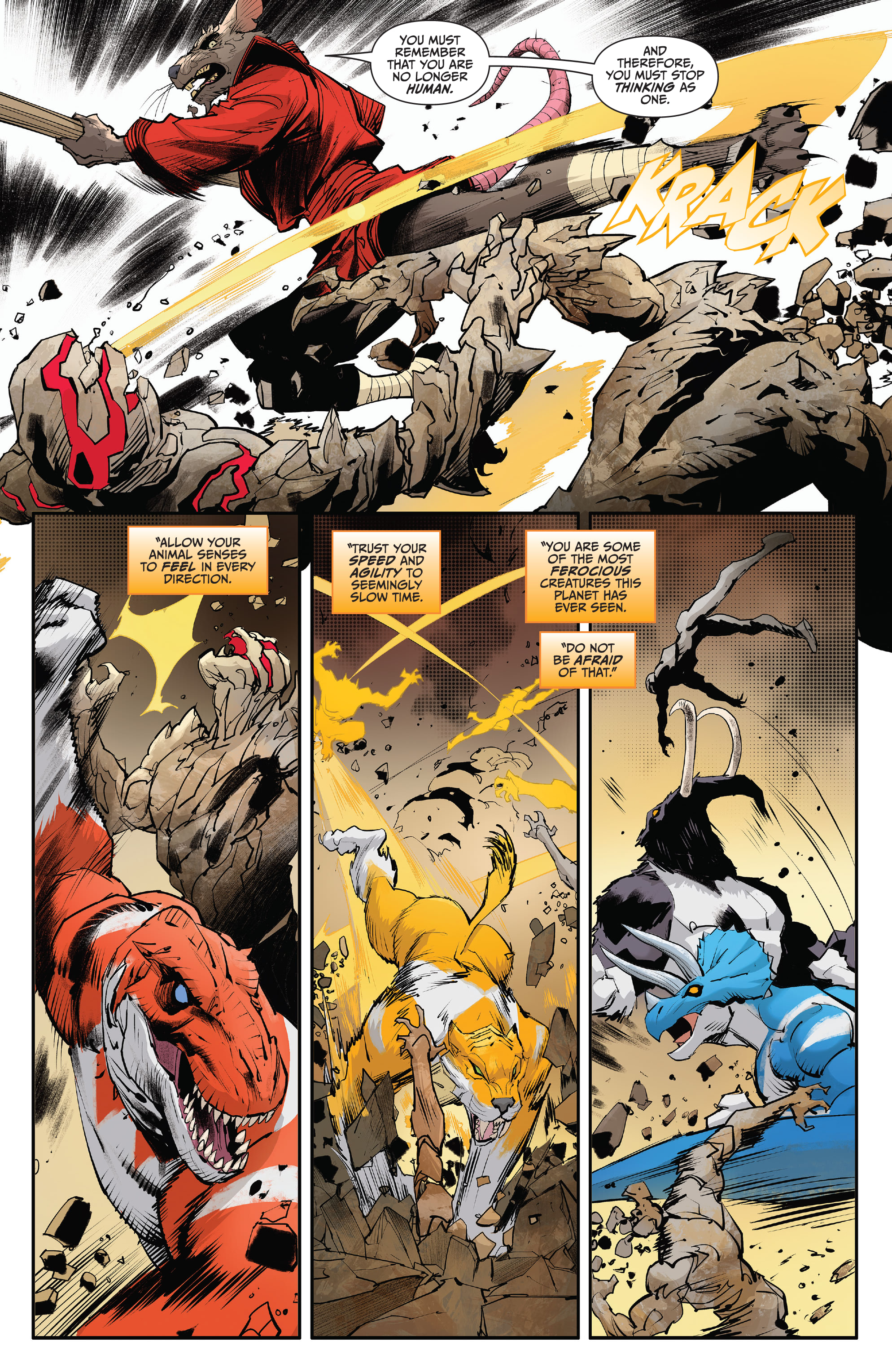 Mighty Morphin Power Rangers / Teenage Mutant Ninja Turtles II  (2022-) issue 4 - Page 7