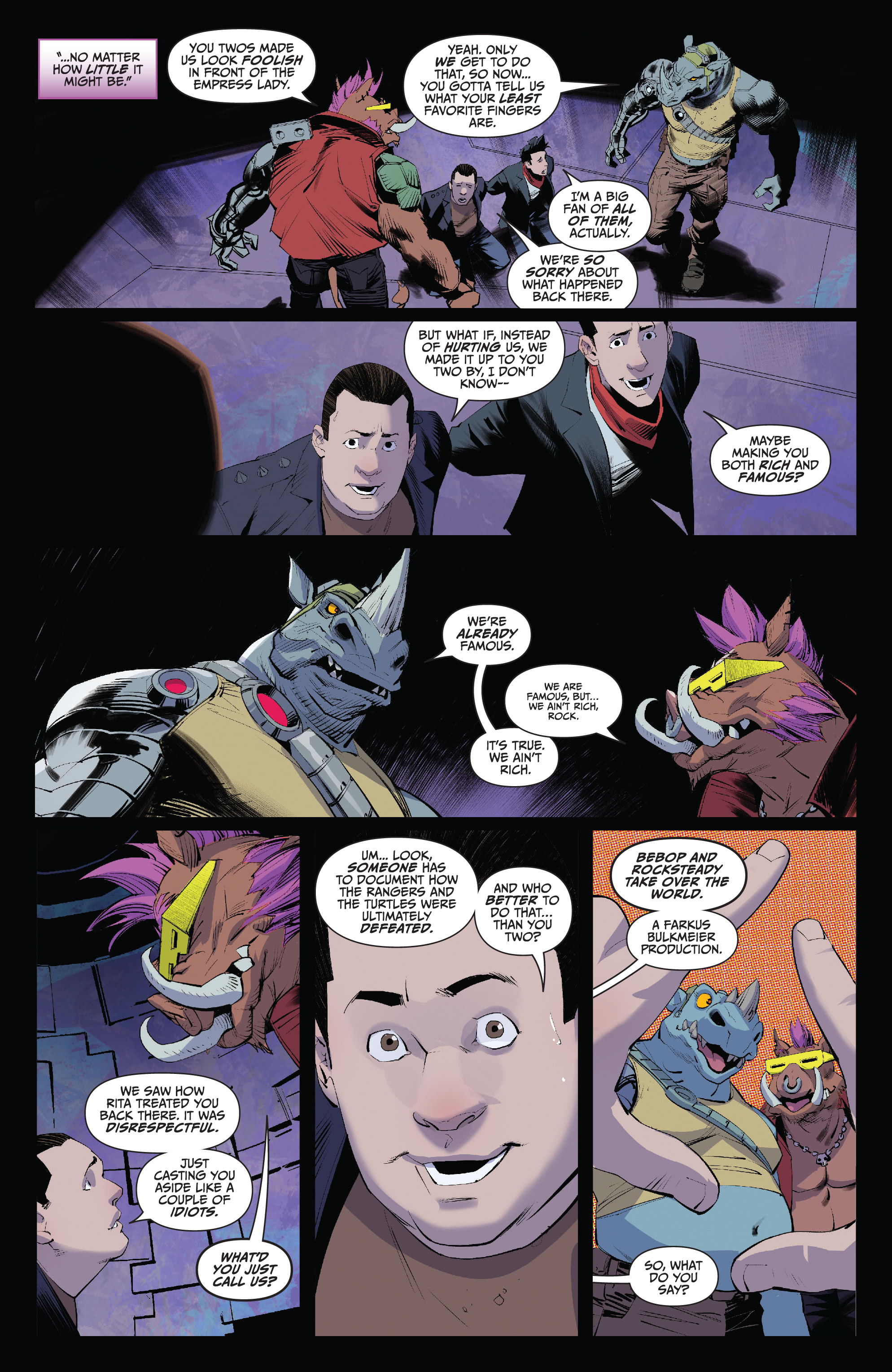 Mighty Morphin Power Rangers / Teenage Mutant Ninja Turtles II  (2022-) issue 4 - Page 10