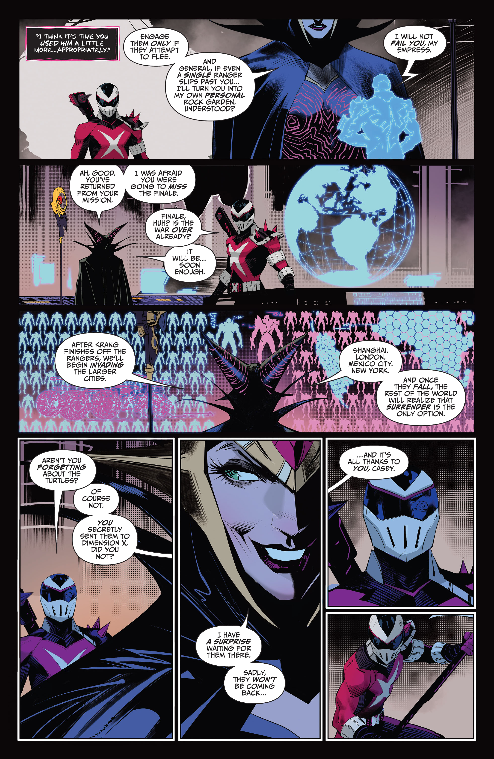 Mighty Morphin Power Rangers / Teenage Mutant Ninja Turtles II  (2022-) issue 4 - Page 12