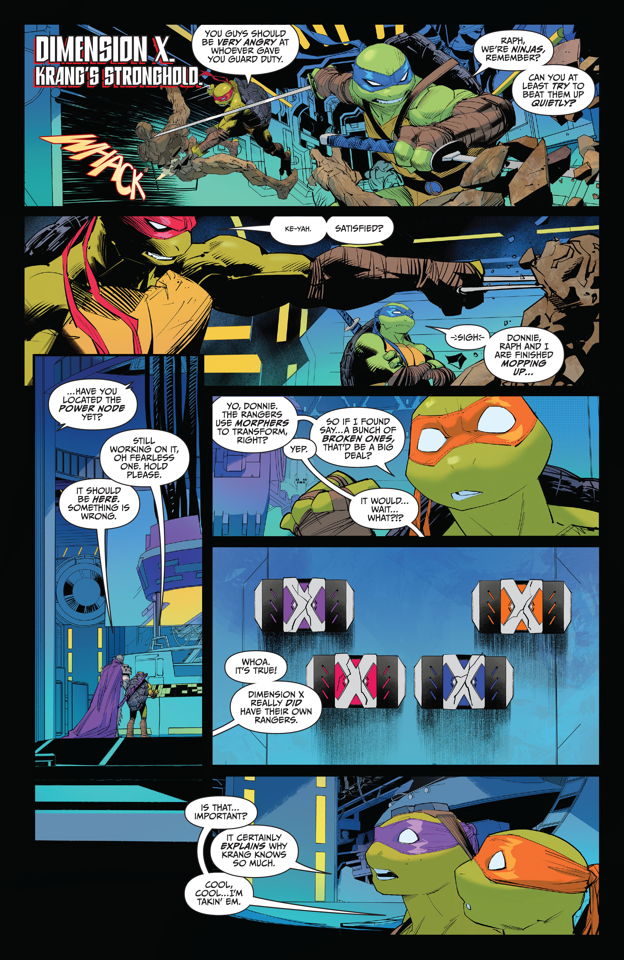 Mighty Morphin Power Rangers / Teenage Mutant Ninja Turtles II  (2022-) issue 4 - Page 14