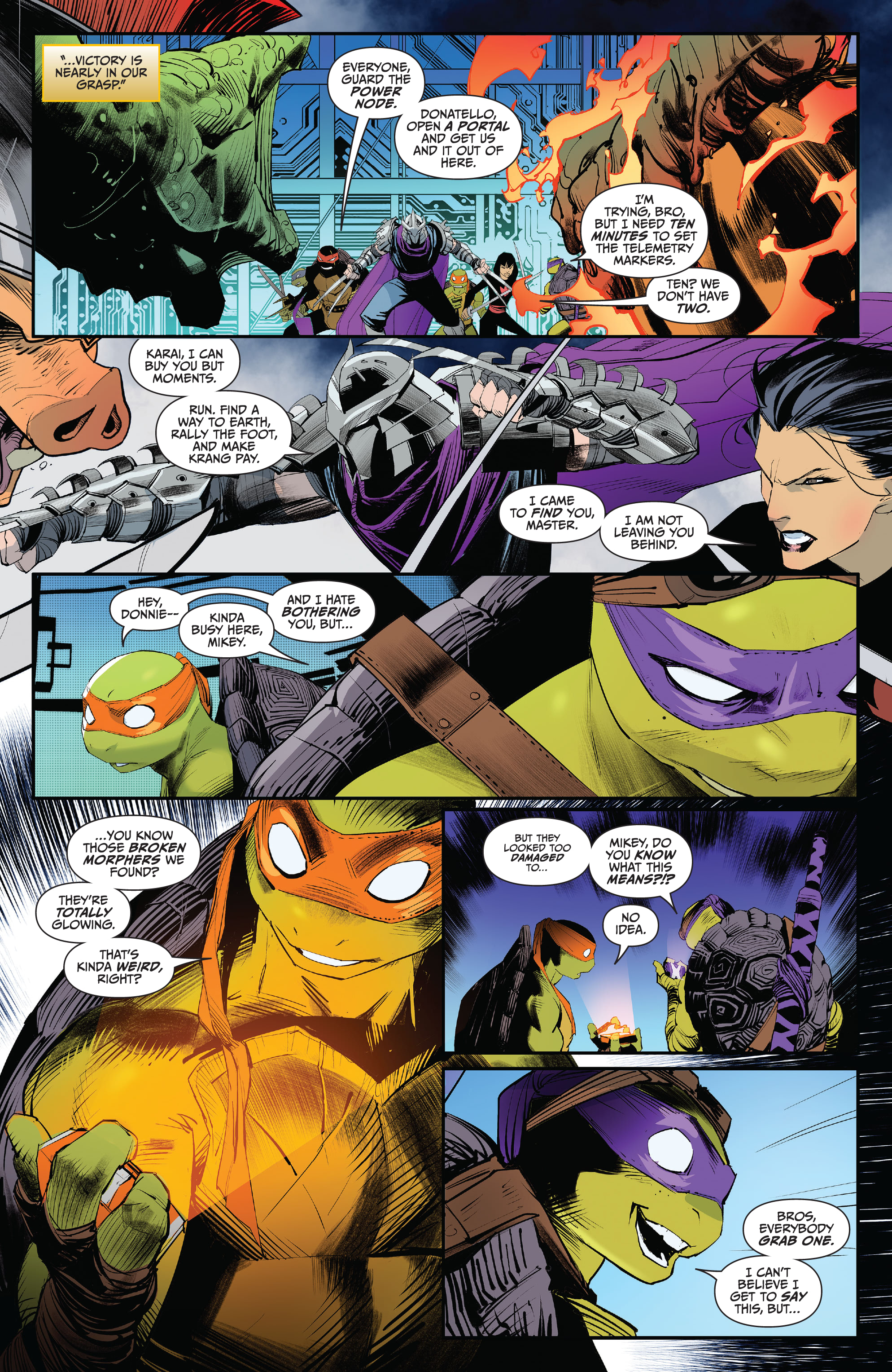 Mighty Morphin Power Rangers / Teenage Mutant Ninja Turtles II  (2022-) issue 4 - Page 18