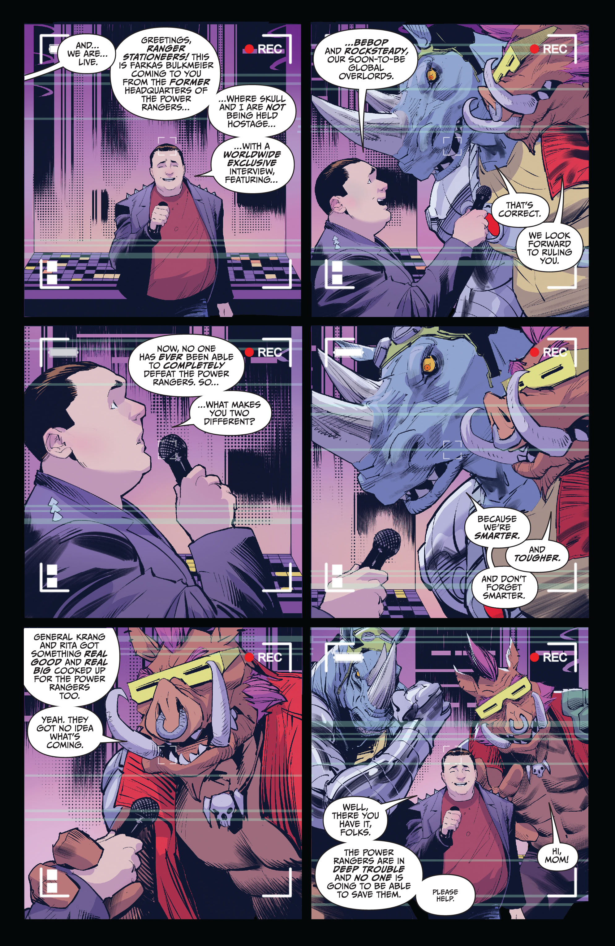 Mighty Morphin Power Rangers / Teenage Mutant Ninja Turtles II  (2022-) issue 4 - Page 21