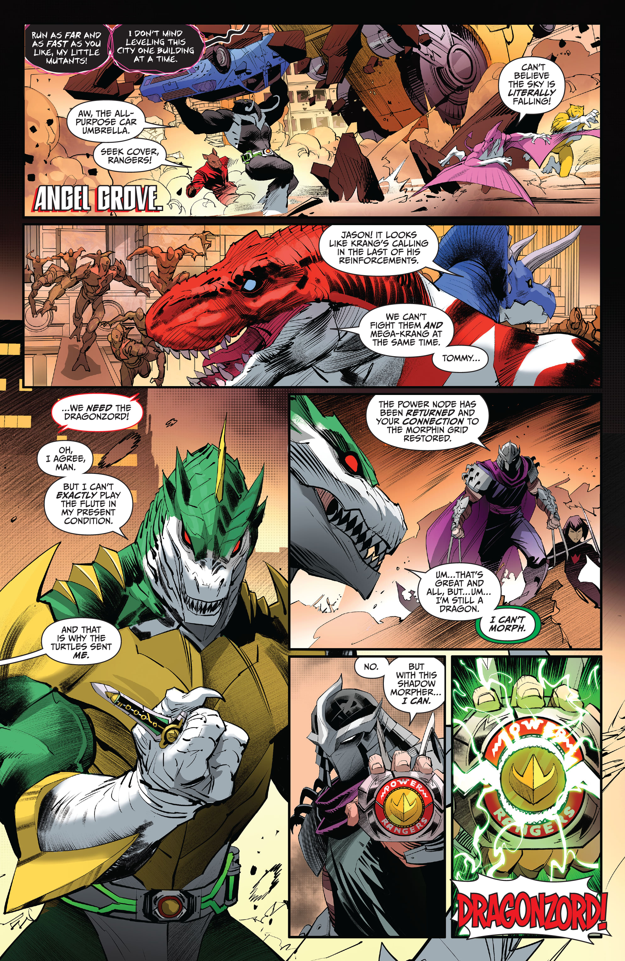 Mighty Morphin Power Rangers / Teenage Mutant Ninja Turtles II  (2022-) issue 5 - Page 5