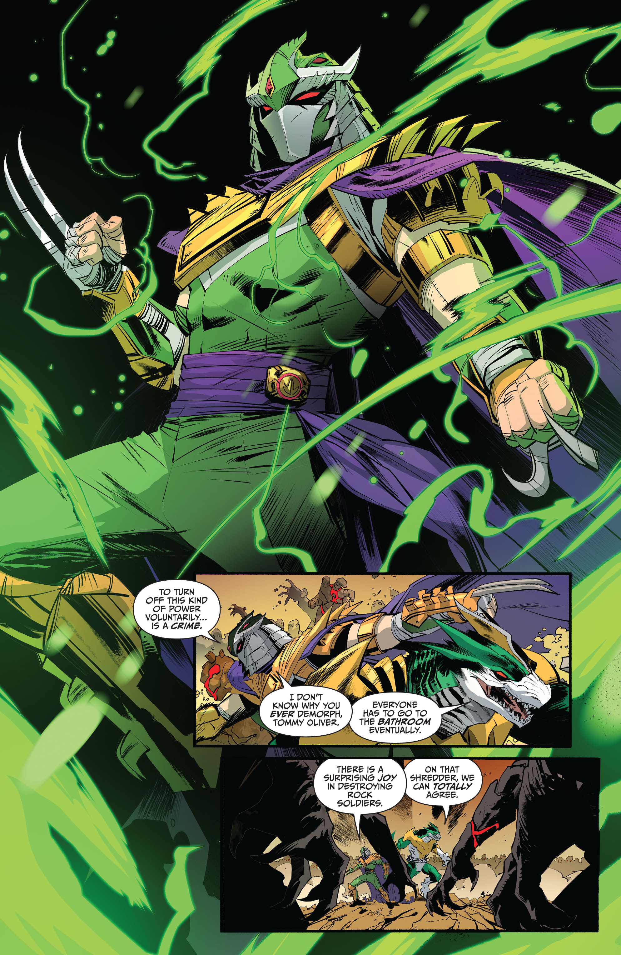 Mighty Morphin Power Rangers / Teenage Mutant Ninja Turtles II  (2022-) issue 5 - Page 6