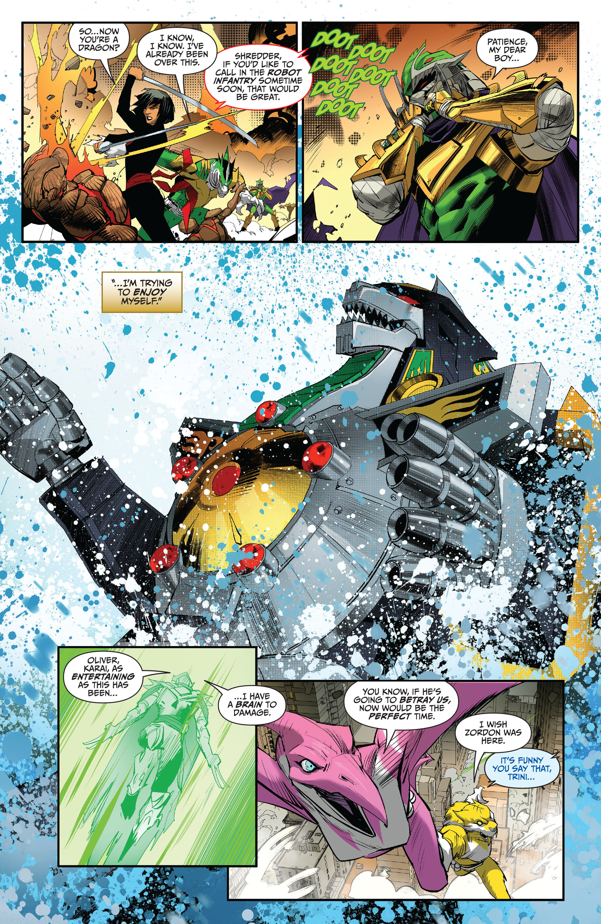 Mighty Morphin Power Rangers / Teenage Mutant Ninja Turtles II  (2022-) issue 5 - Page 7