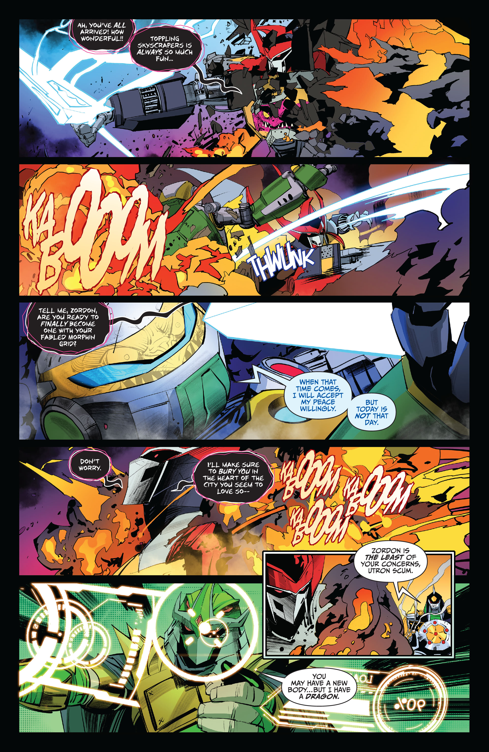 Mighty Morphin Power Rangers / Teenage Mutant Ninja Turtles II  (2022-) issue 5 - Page 9