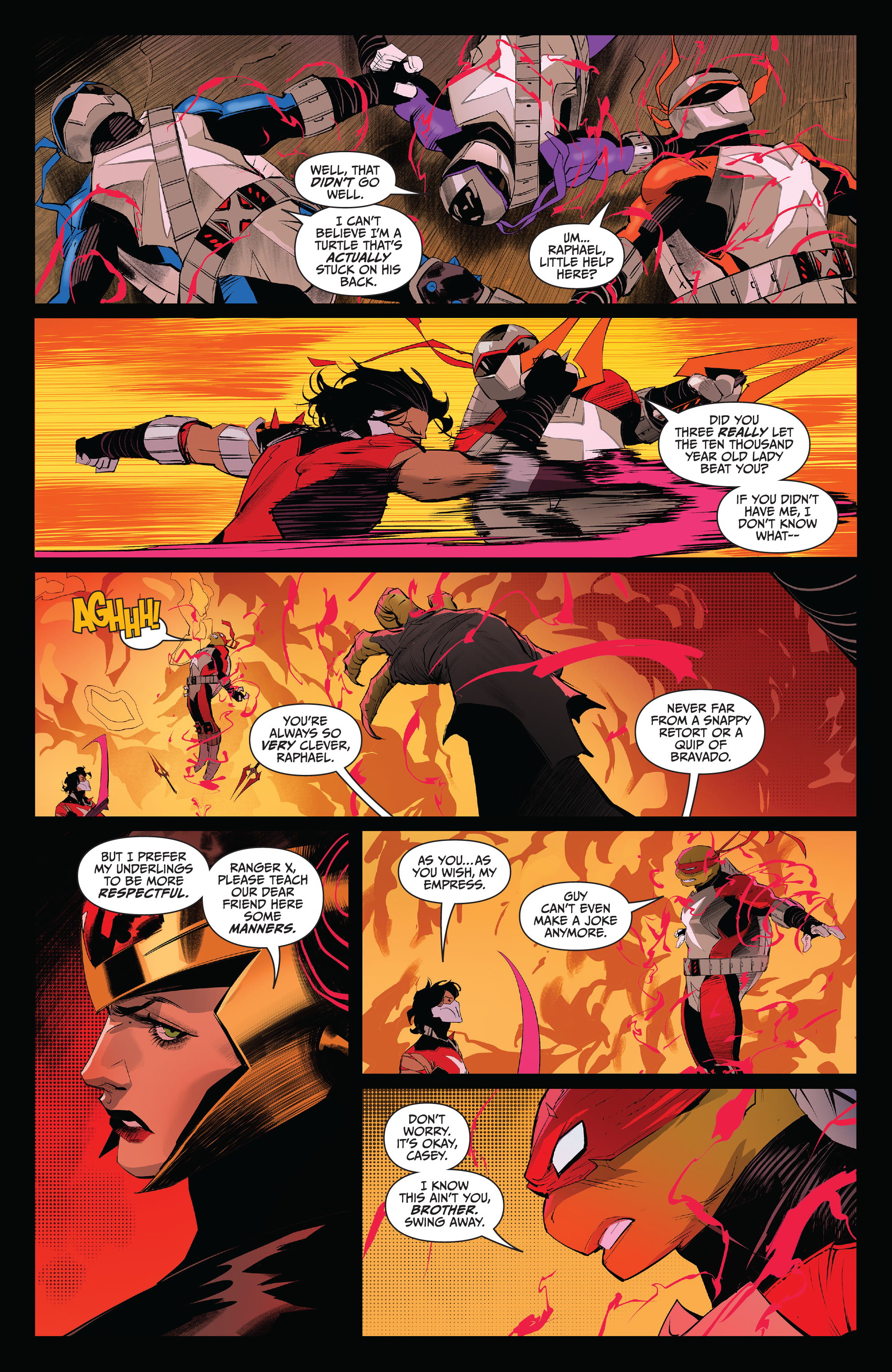 Mighty Morphin Power Rangers / Teenage Mutant Ninja Turtles II  (2022-) issue 5 - Page 12