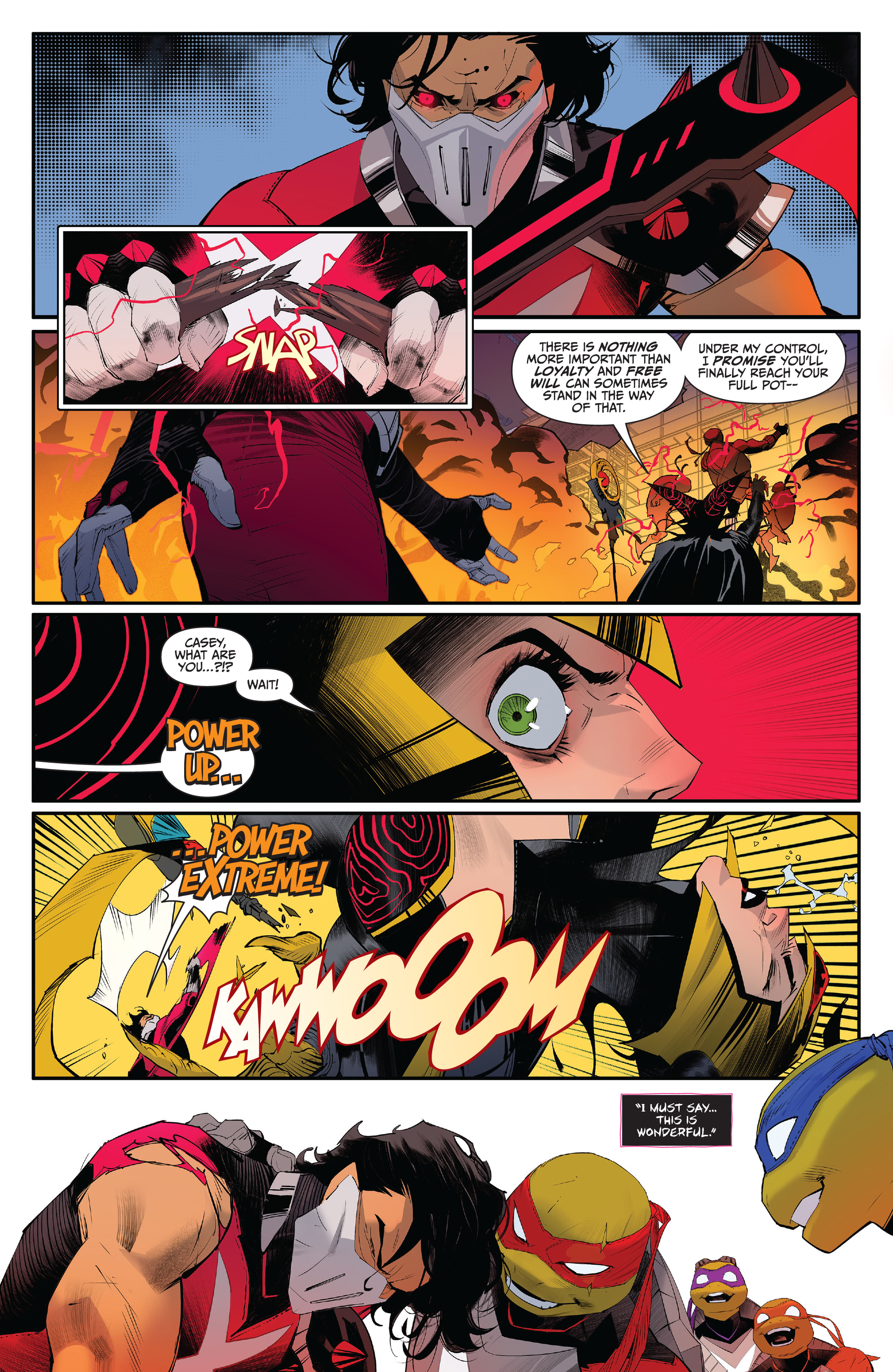 Mighty Morphin Power Rangers / Teenage Mutant Ninja Turtles II  (2022-) issue 5 - Page 13