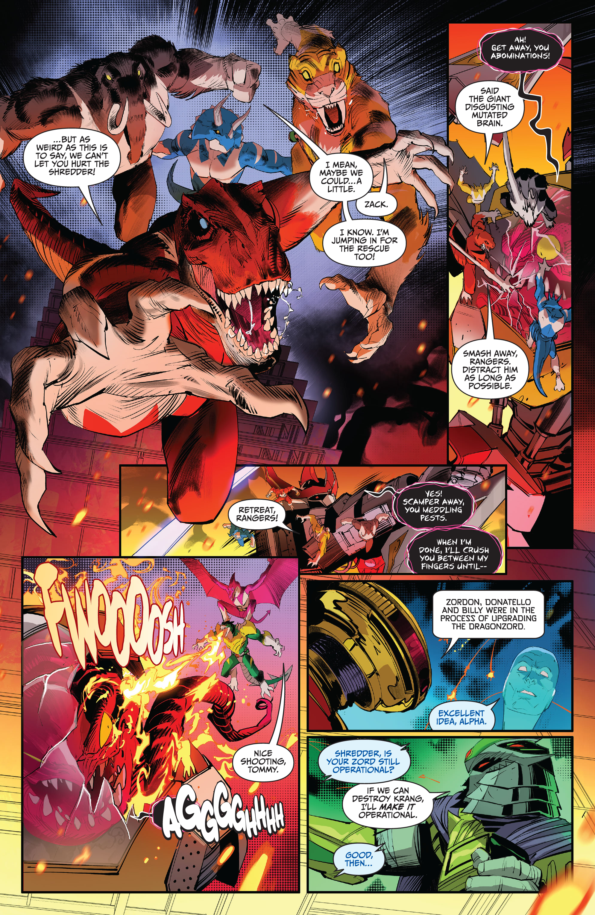 Mighty Morphin Power Rangers / Teenage Mutant Ninja Turtles II  (2022-) issue 5 - Page 15