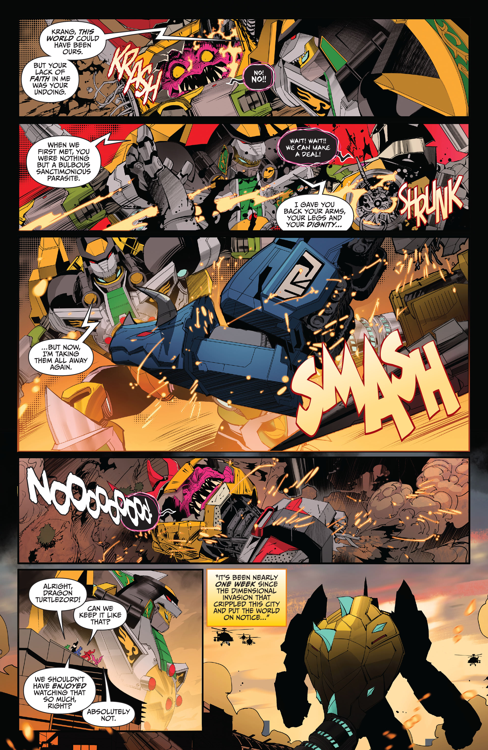 Mighty Morphin Power Rangers / Teenage Mutant Ninja Turtles II  (2022-) issue 5 - Page 17