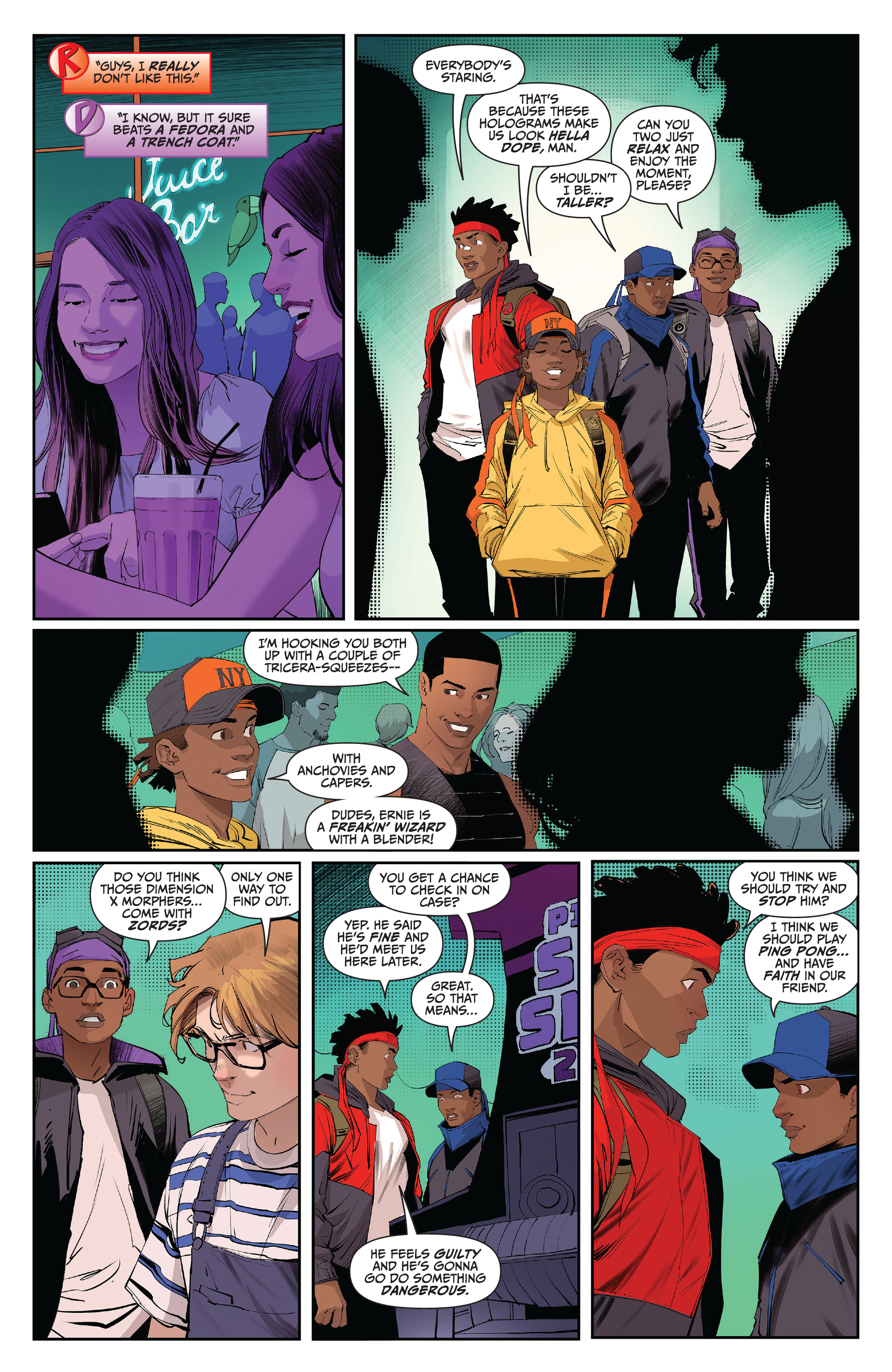 Mighty Morphin Power Rangers / Teenage Mutant Ninja Turtles II  (2022-) issue 5 - Page 20