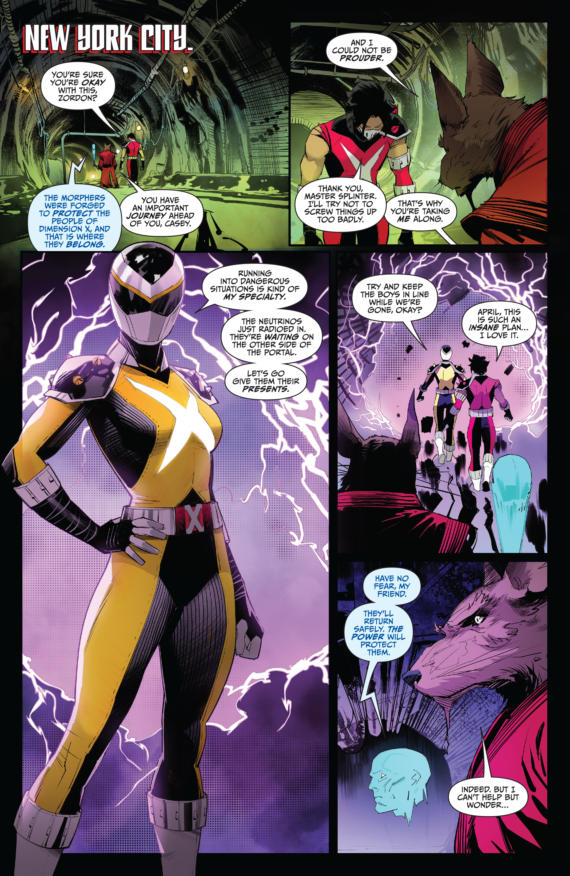 Mighty Morphin Power Rangers / Teenage Mutant Ninja Turtles II  (2022-) issue 5 - Page 22