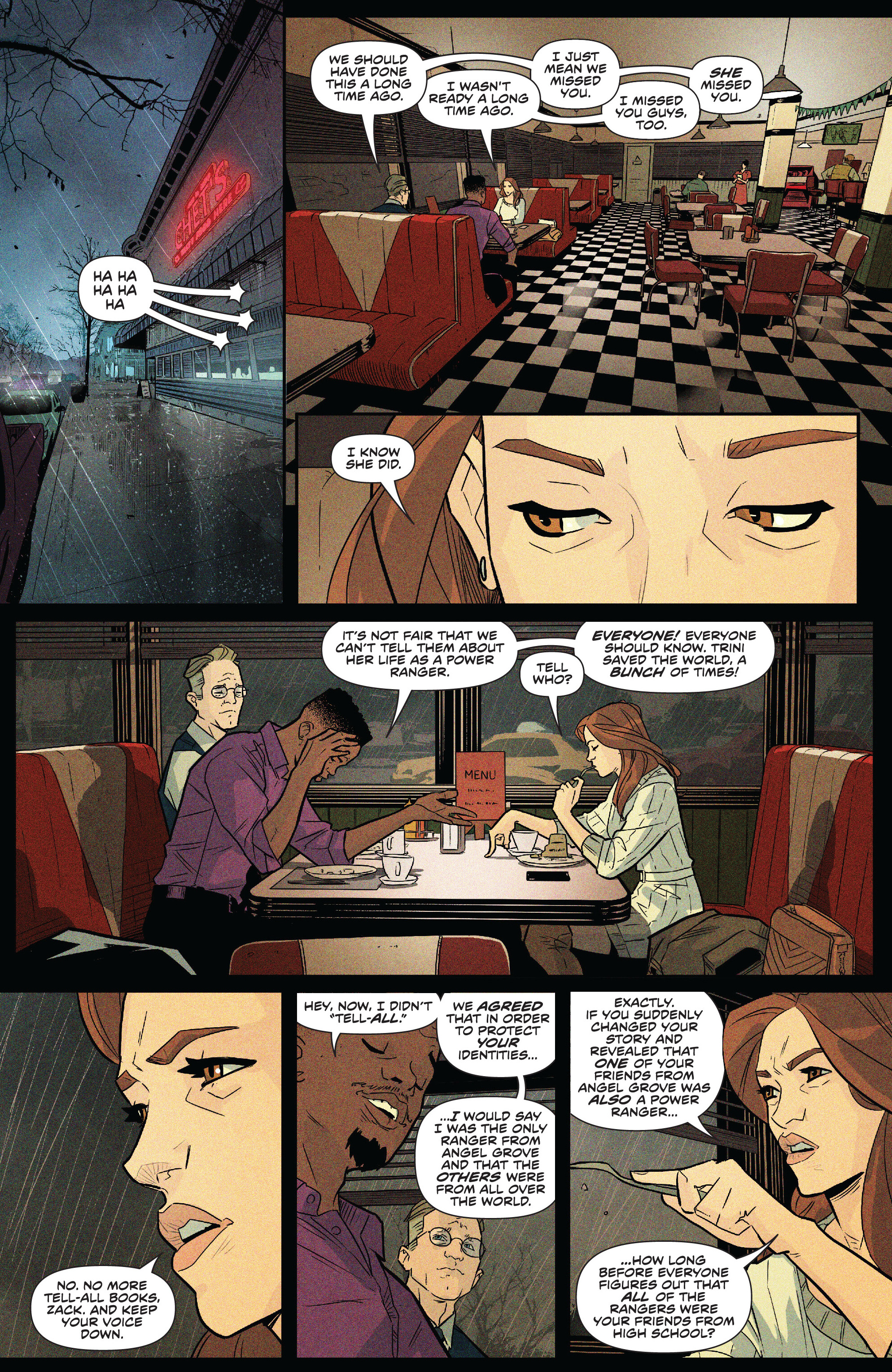 Mighty Morphin Power Rangers: The Return (2024-) issue 1 - Page 13