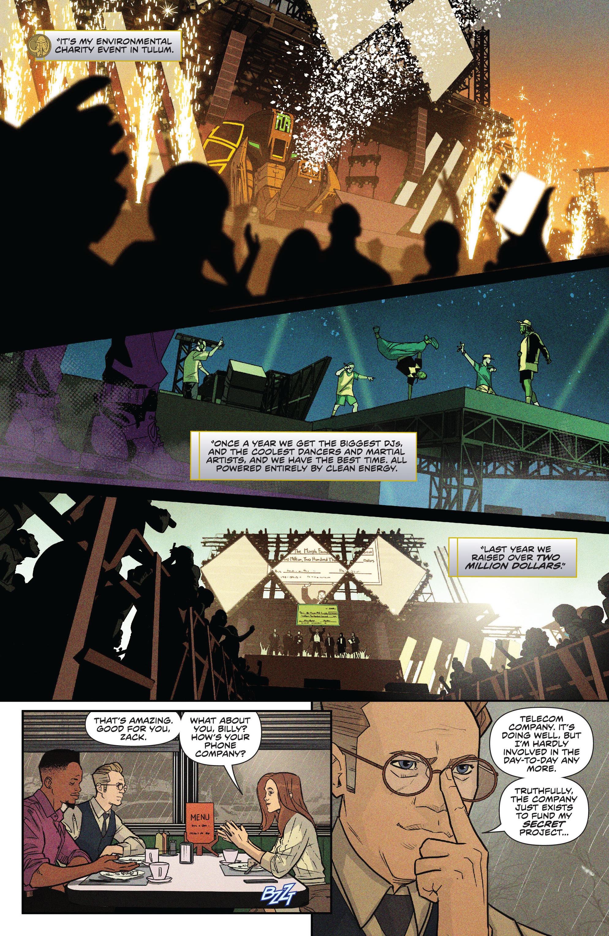 Mighty Morphin Power Rangers: The Return (2024-) issue 1 - Page 15