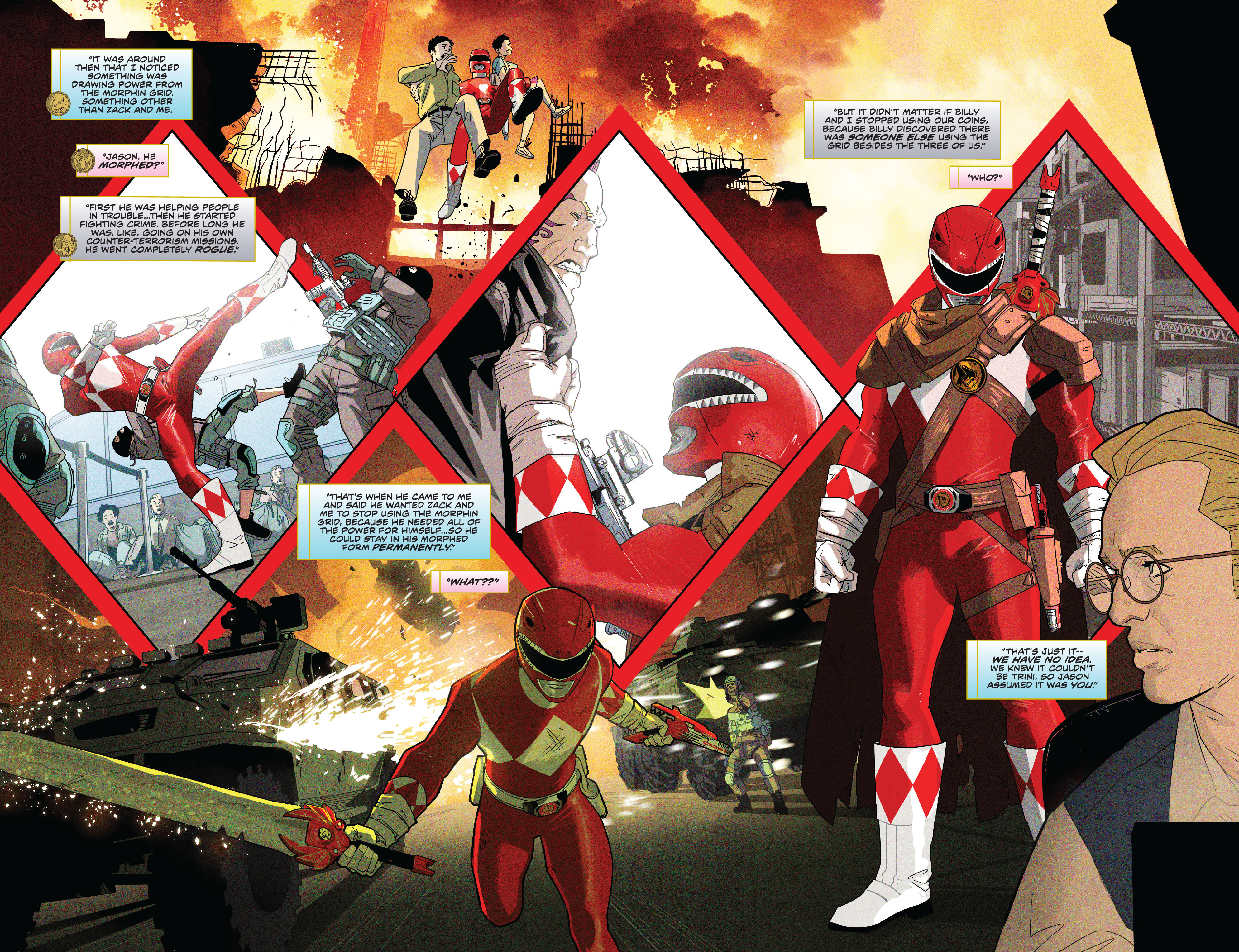 Mighty Morphin Power Rangers: The Return (2024-) issue 1 - Page 18