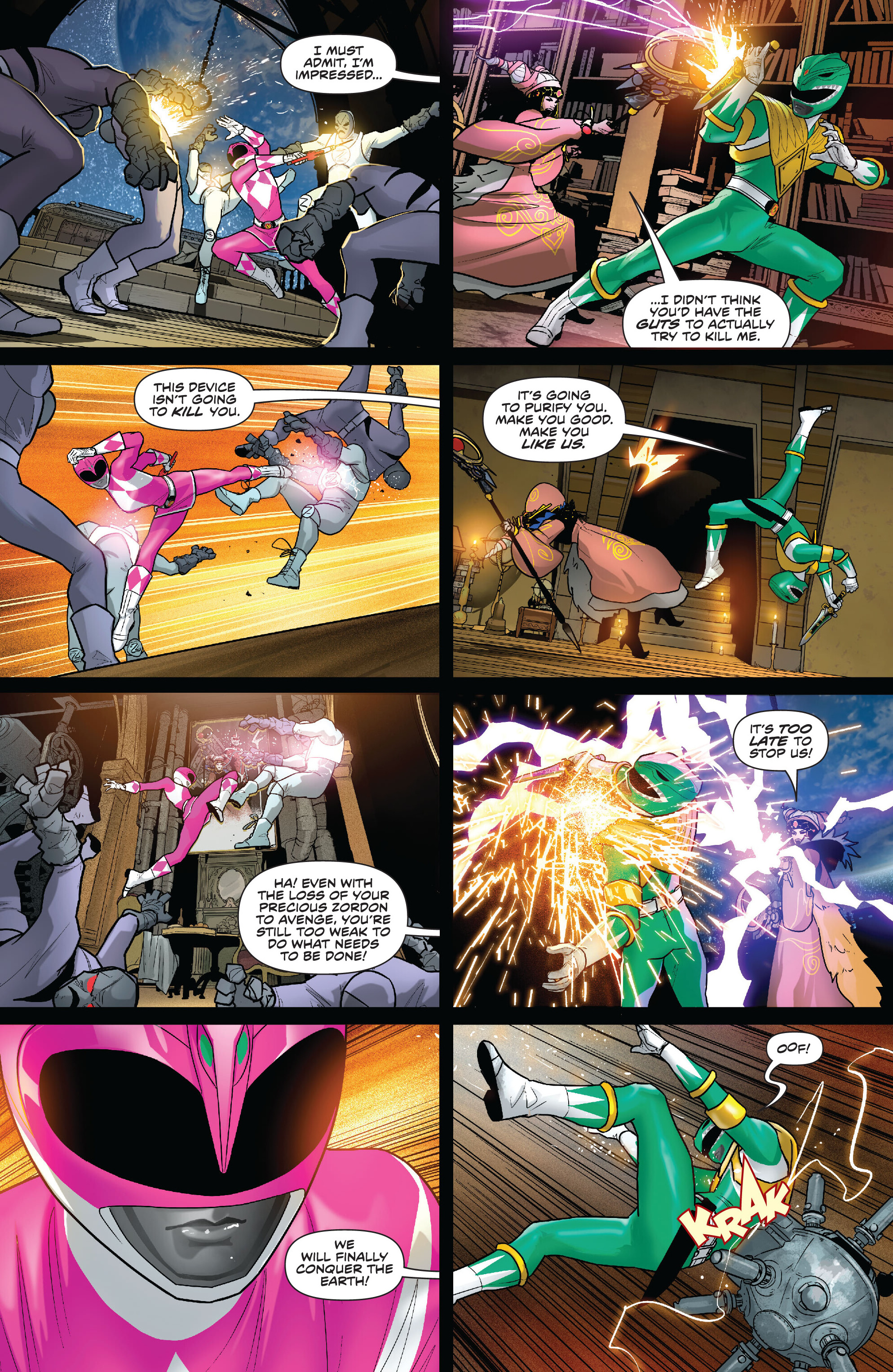 Mighty Morphin Power Rangers: The Return (2024-) issue 2 - Page 8