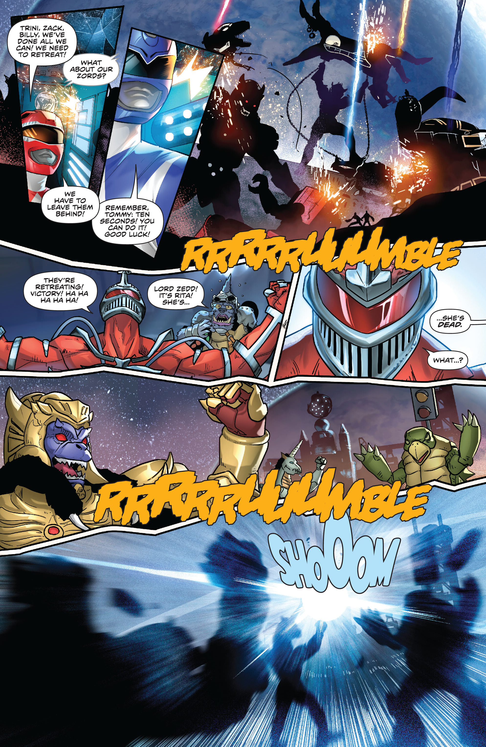 Mighty Morphin Power Rangers: The Return (2024-) issue 2 - Page 13