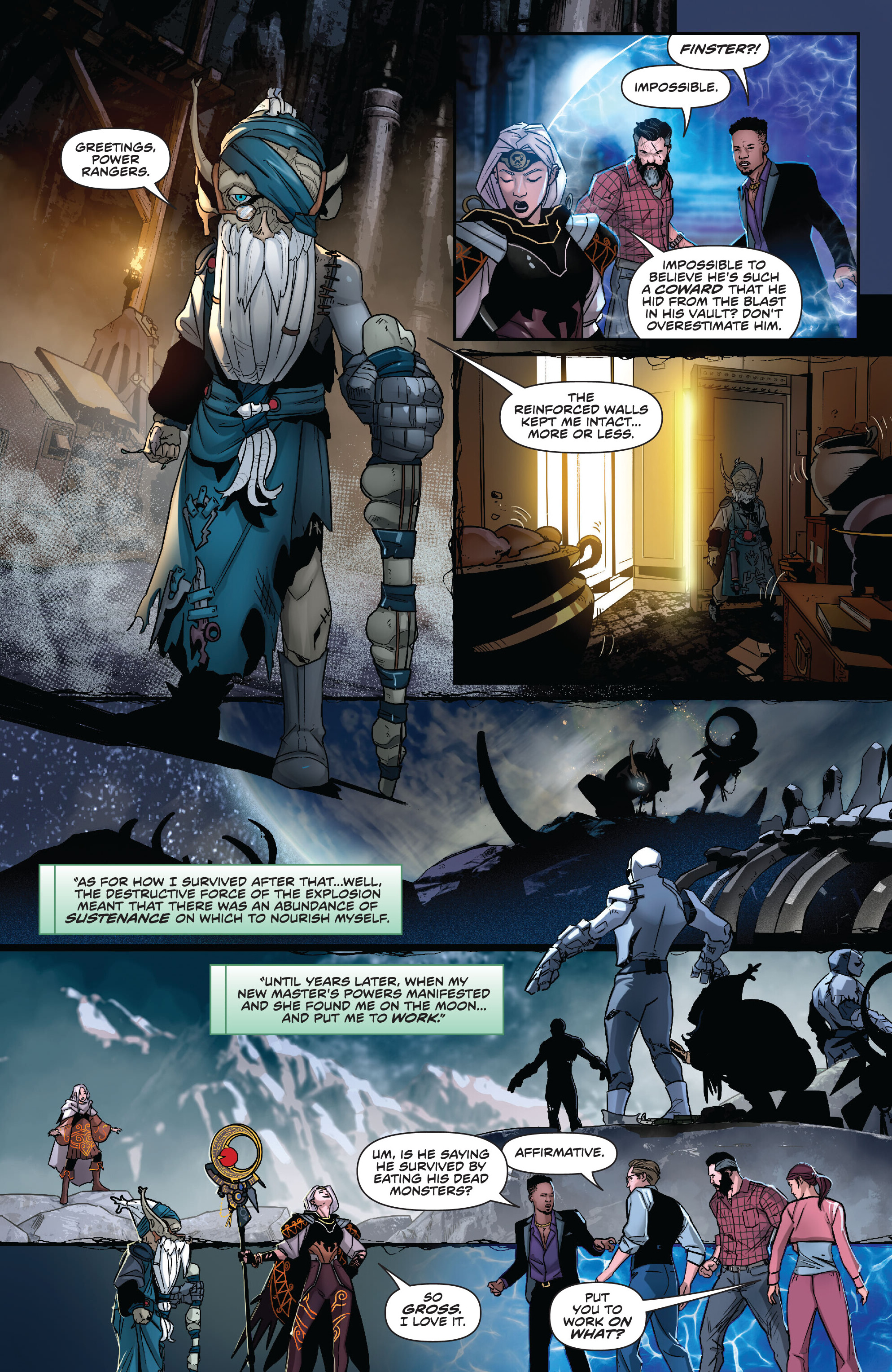 Mighty Morphin Power Rangers: The Return (2024-) issue 3 - Page 8