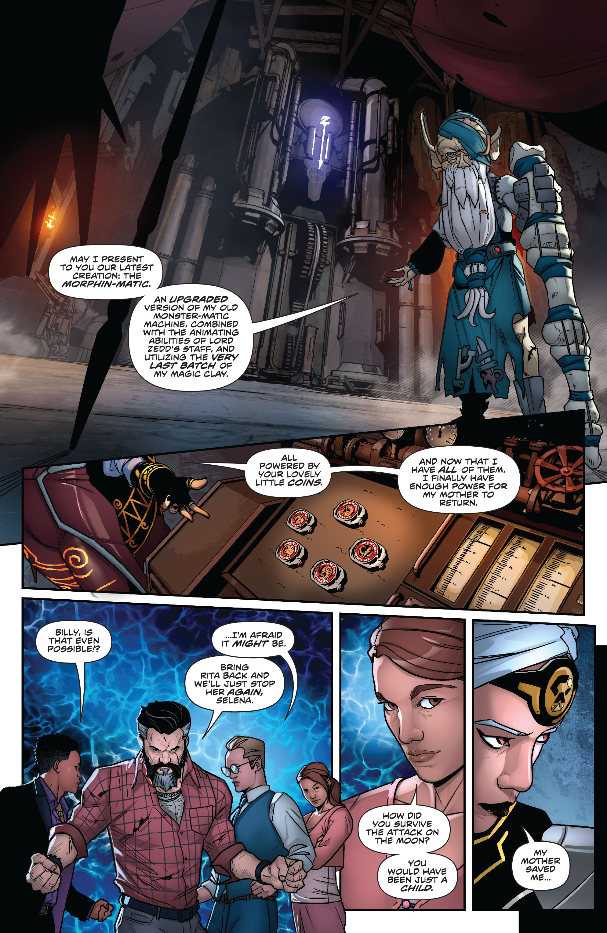 Mighty Morphin Power Rangers: The Return (2024-) issue 3 - Page 9