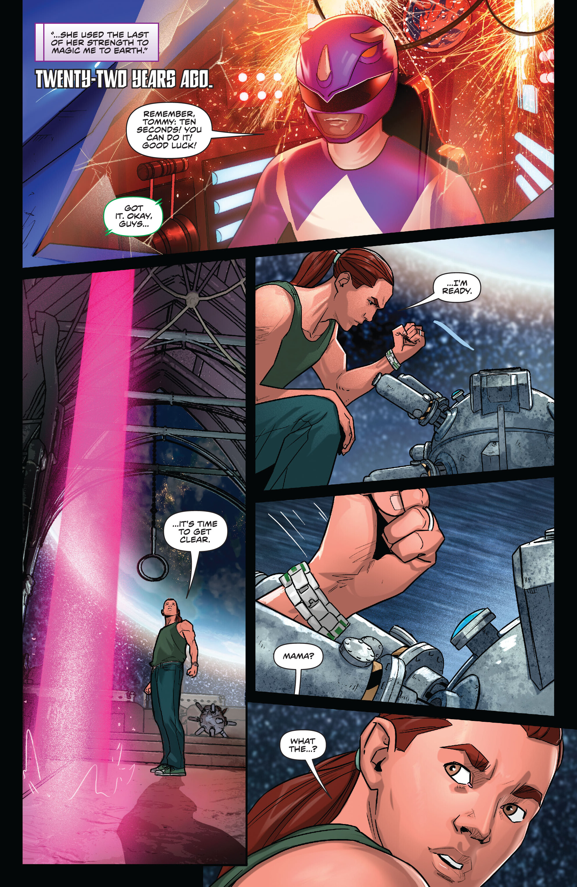 Mighty Morphin Power Rangers: The Return (2024-) issue 3 - Page 10