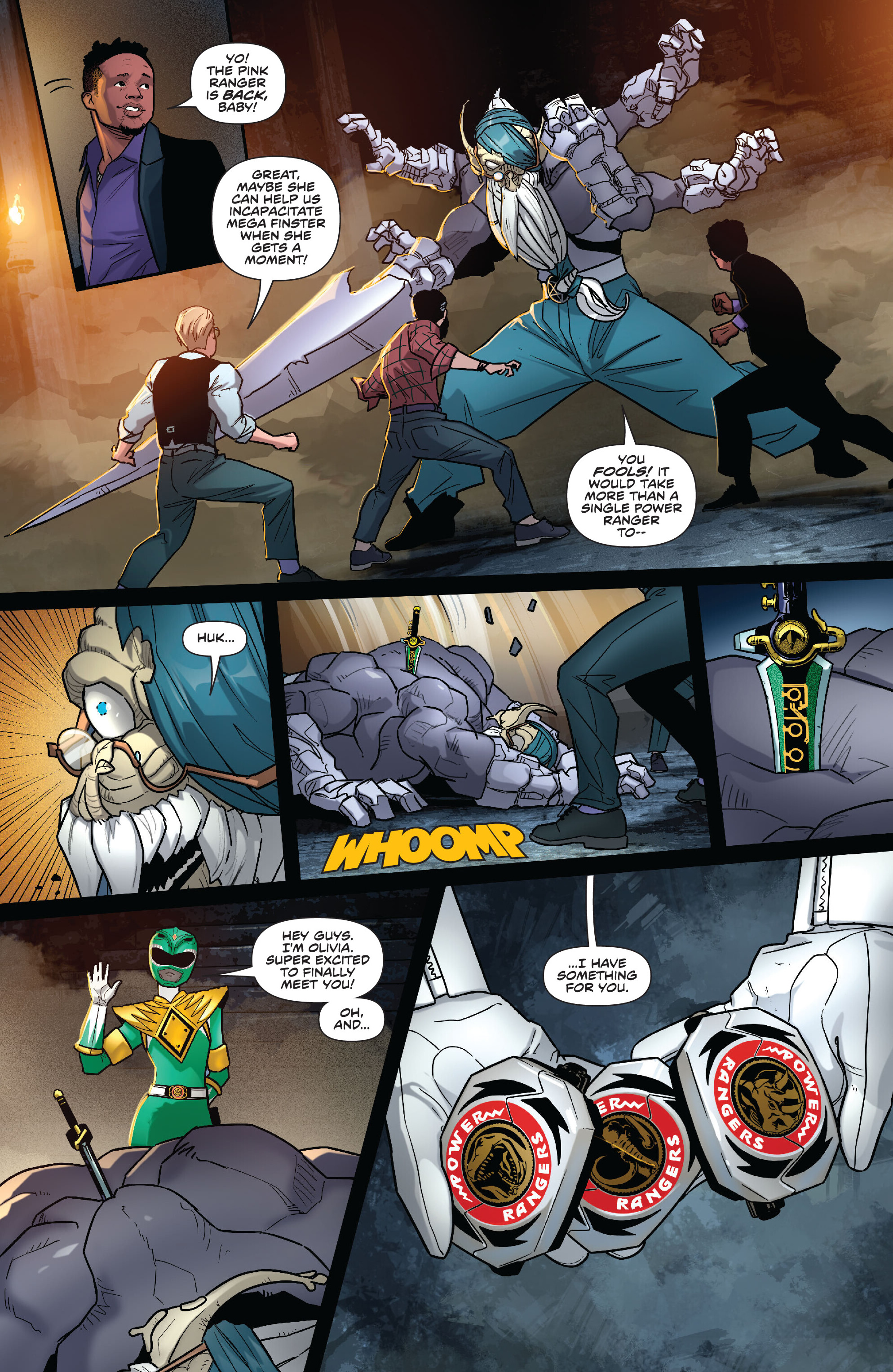 Mighty Morphin Power Rangers: The Return (2024-) issue 4 - Page 16