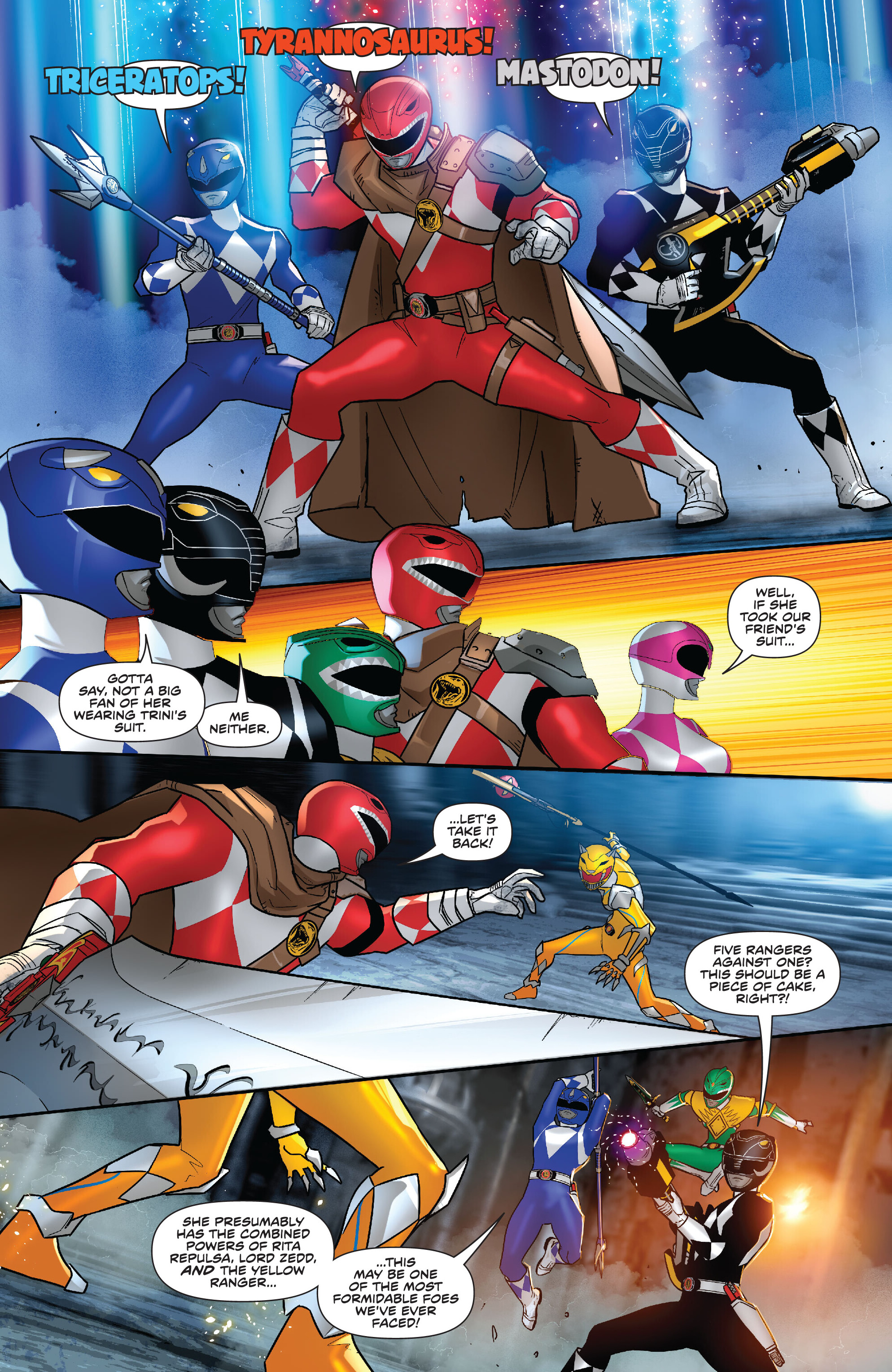 Mighty Morphin Power Rangers: The Return (2024-) issue 4 - Page 17