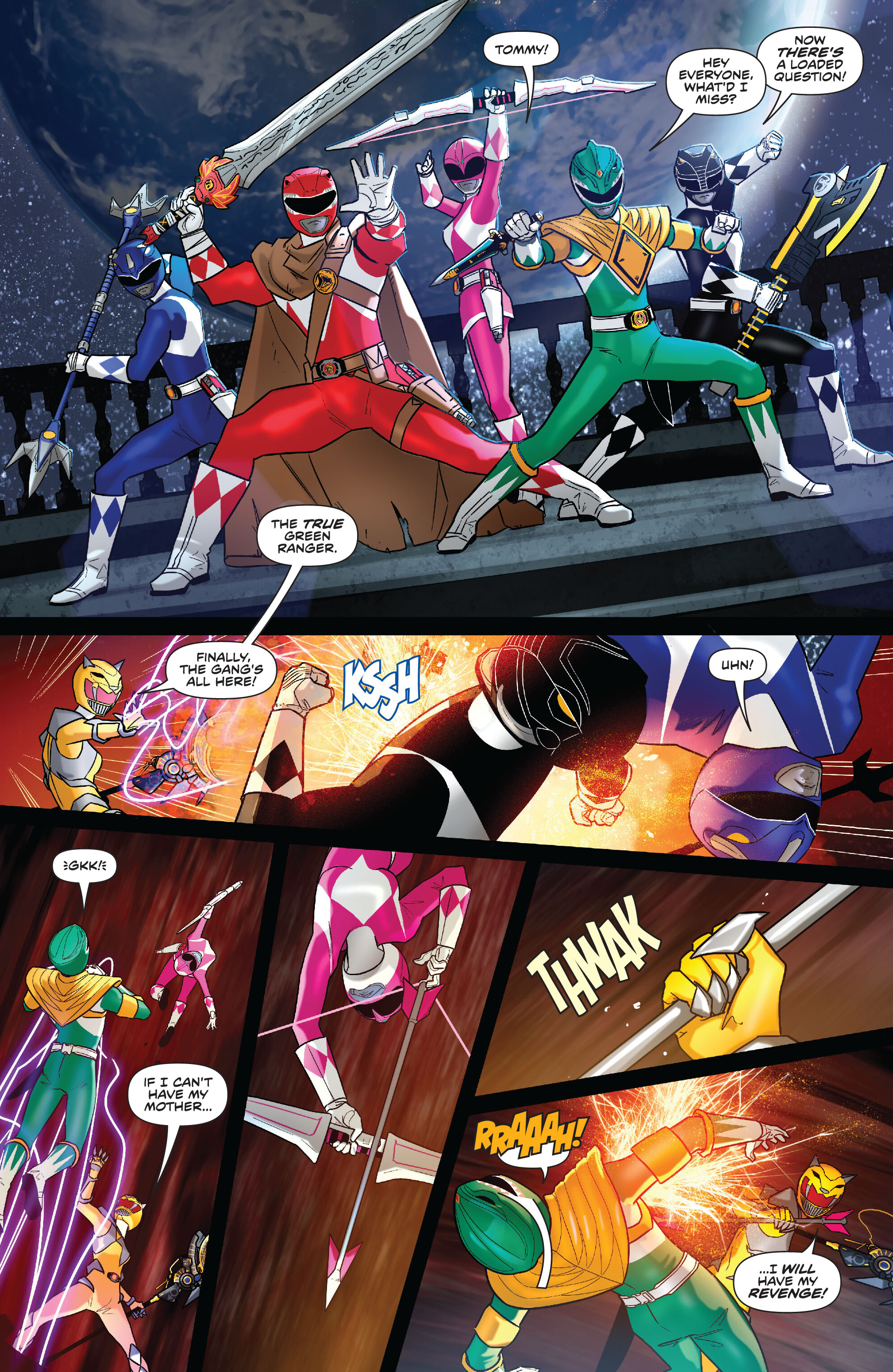 Mighty Morphin Power Rangers: The Return (2024-) issue 4 - Page 19