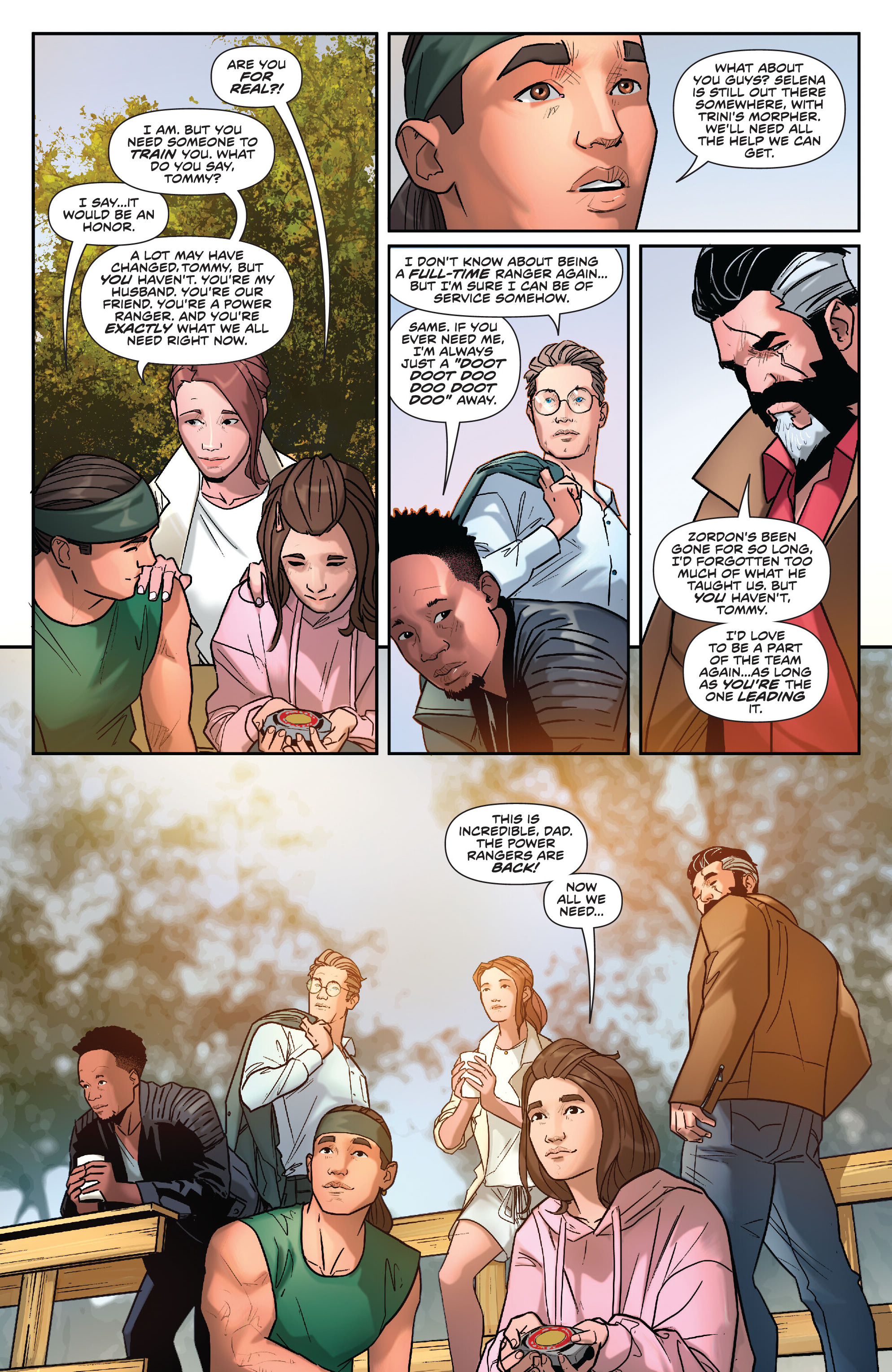 Mighty Morphin Power Rangers: The Return (2024-) issue 4 - Page 23