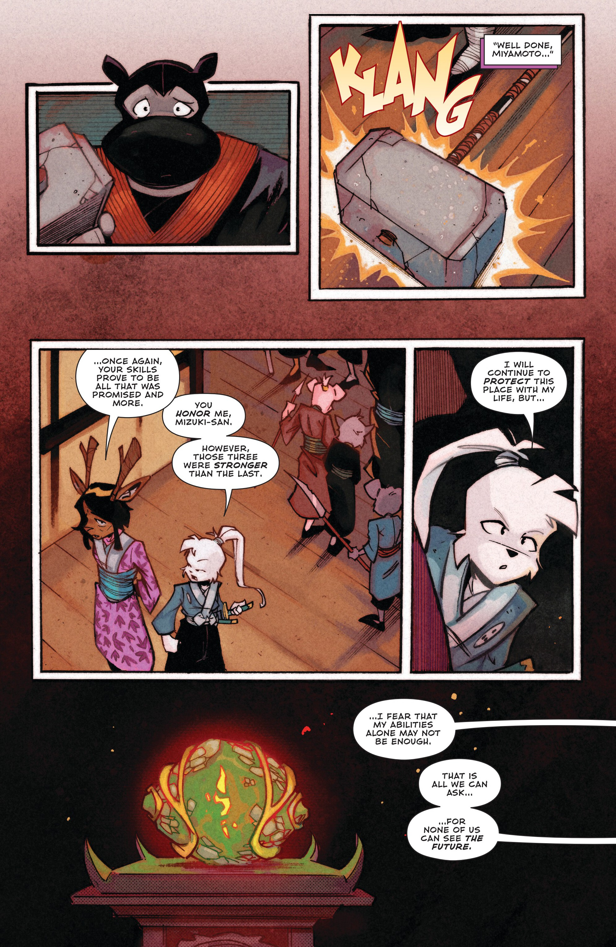 Mighty Morphin Power Rangers / Usagi Yojimbo (2024-): Chapter 1 - Page 9