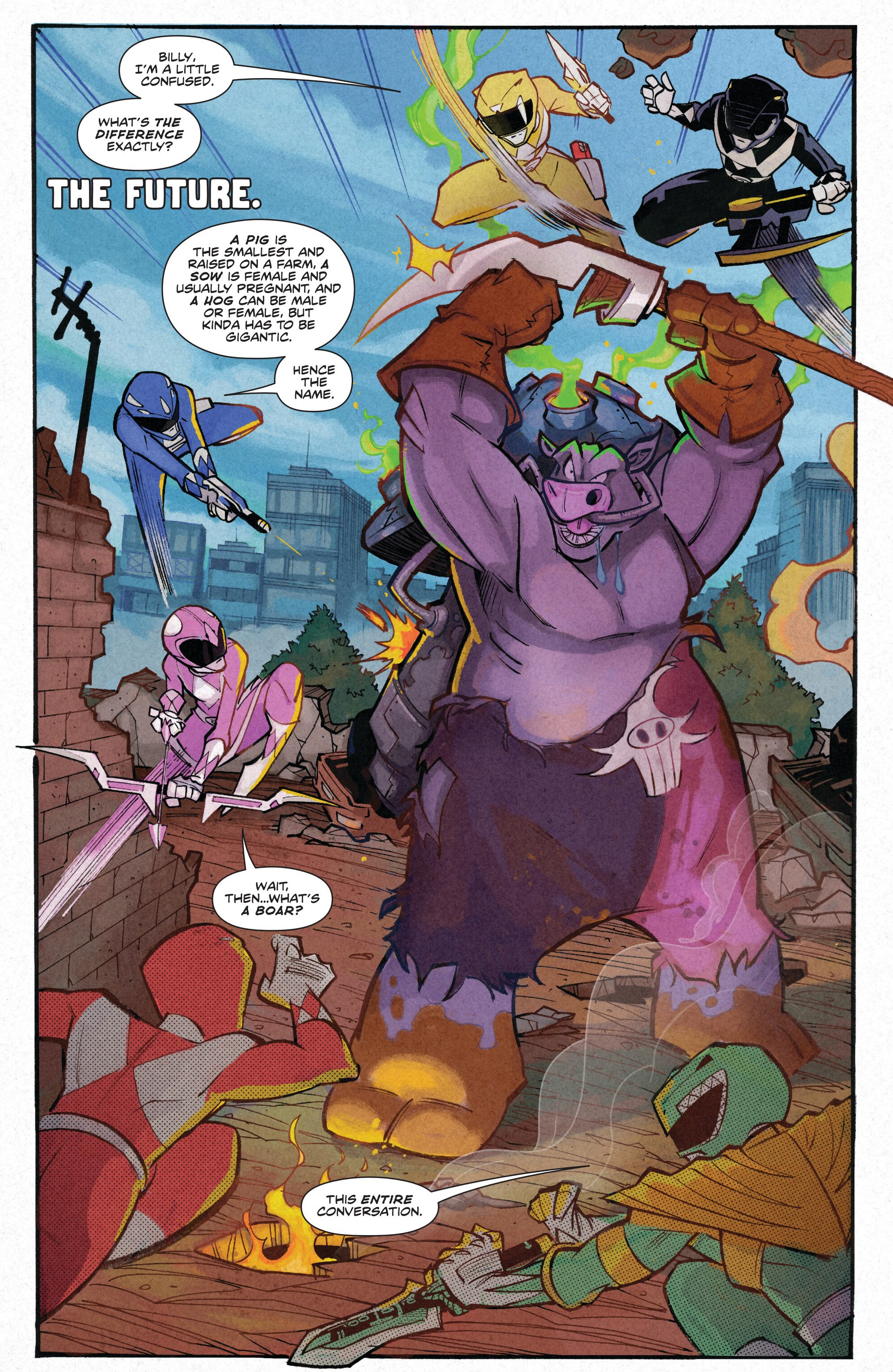 Mighty Morphin Power Rangers / Usagi Yojimbo (2024-): Chapter 1 - Page 10