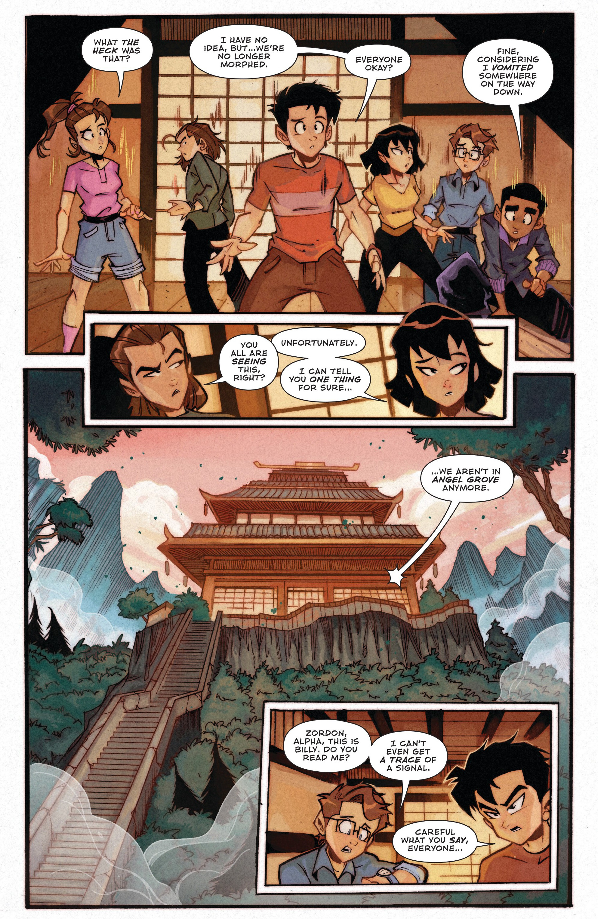 Mighty Morphin Power Rangers / Usagi Yojimbo (2024-): Chapter 1 - Page 13