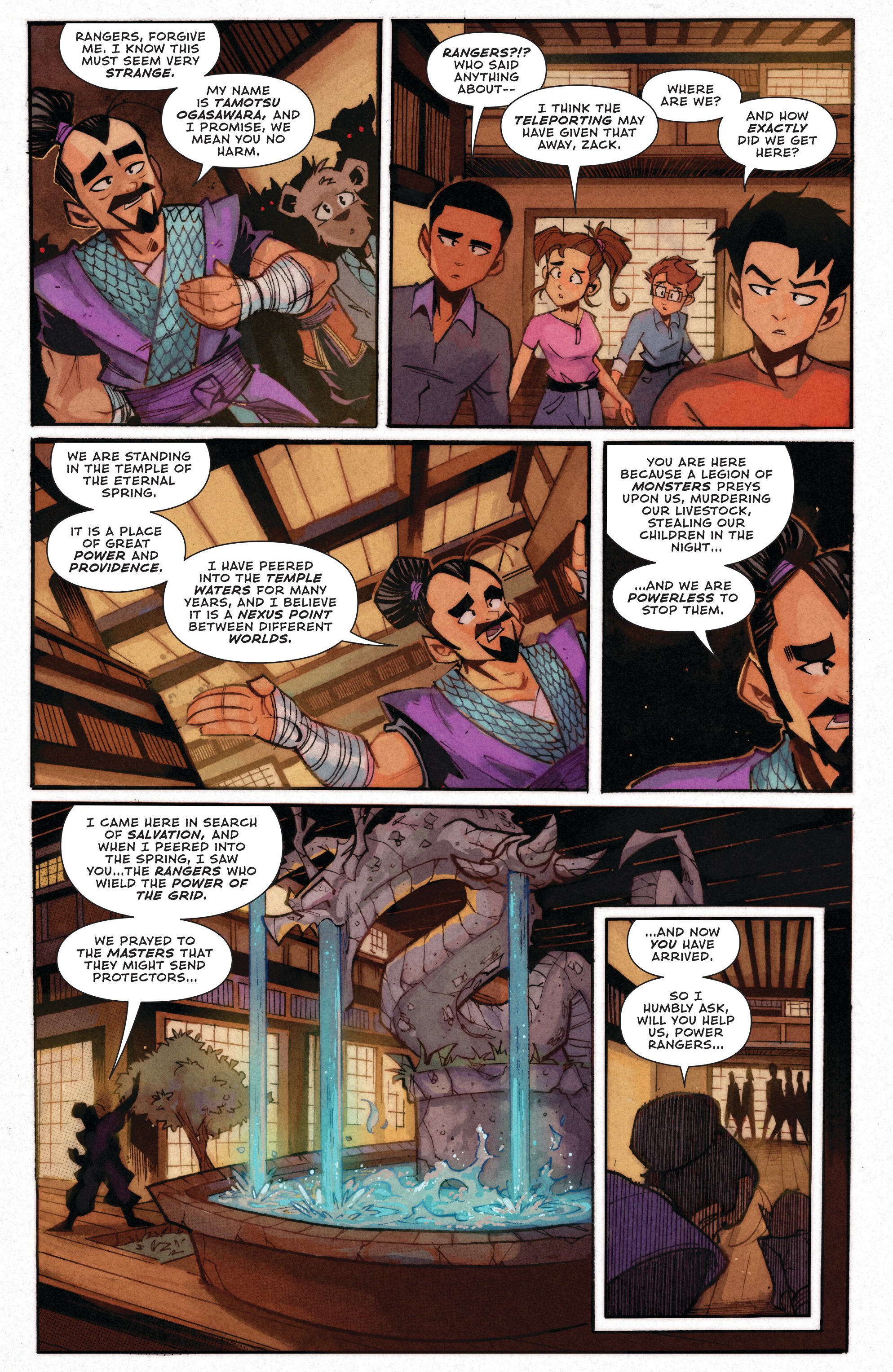 Mighty Morphin Power Rangers / Usagi Yojimbo (2024-): Chapter 1 - Page 15