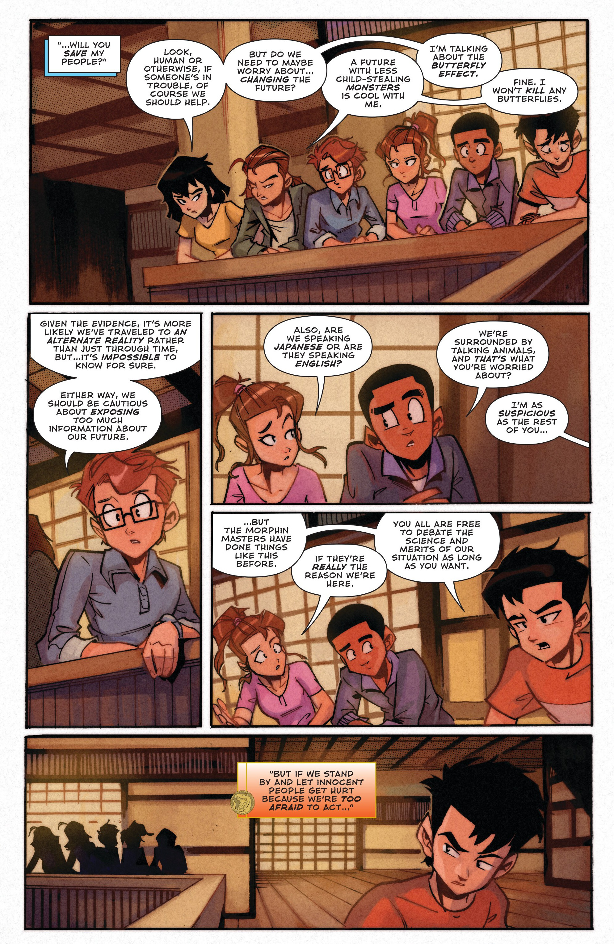 Mighty Morphin Power Rangers / Usagi Yojimbo (2024-): Chapter 1 - Page 16