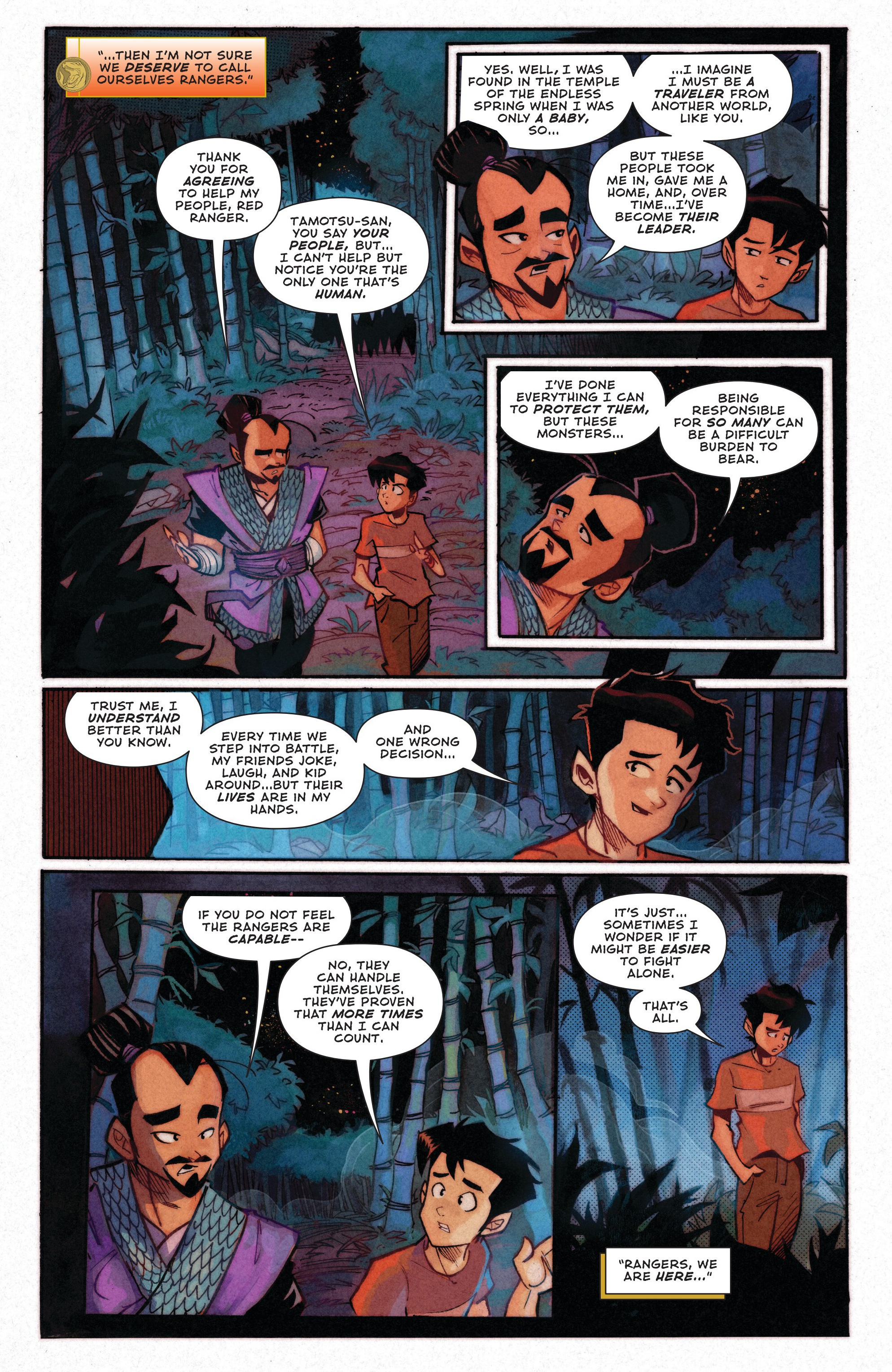 Mighty Morphin Power Rangers / Usagi Yojimbo (2024-): Chapter 1 - Page 17