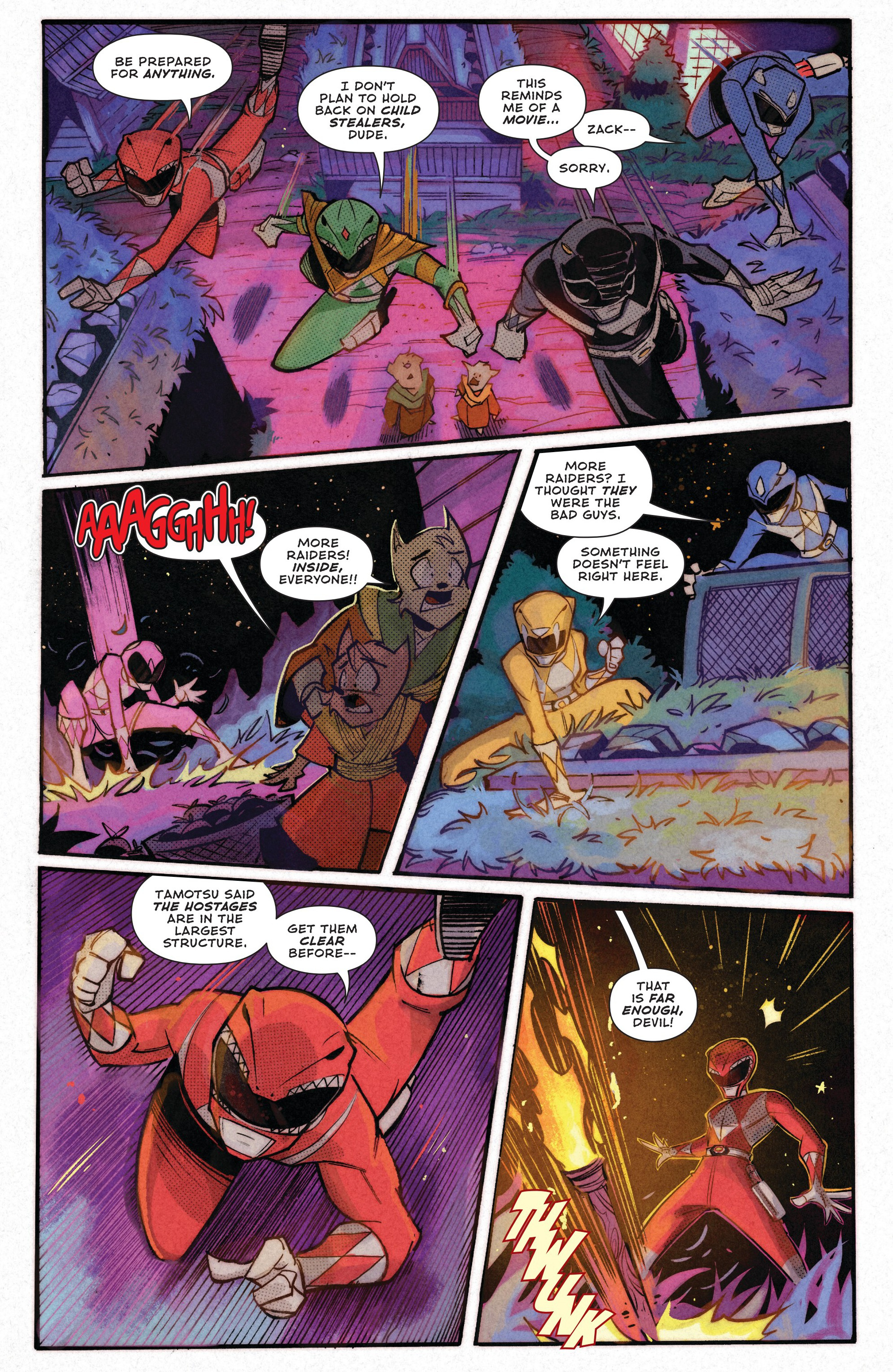Mighty Morphin Power Rangers / Usagi Yojimbo (2024-): Chapter 1 - Page 19