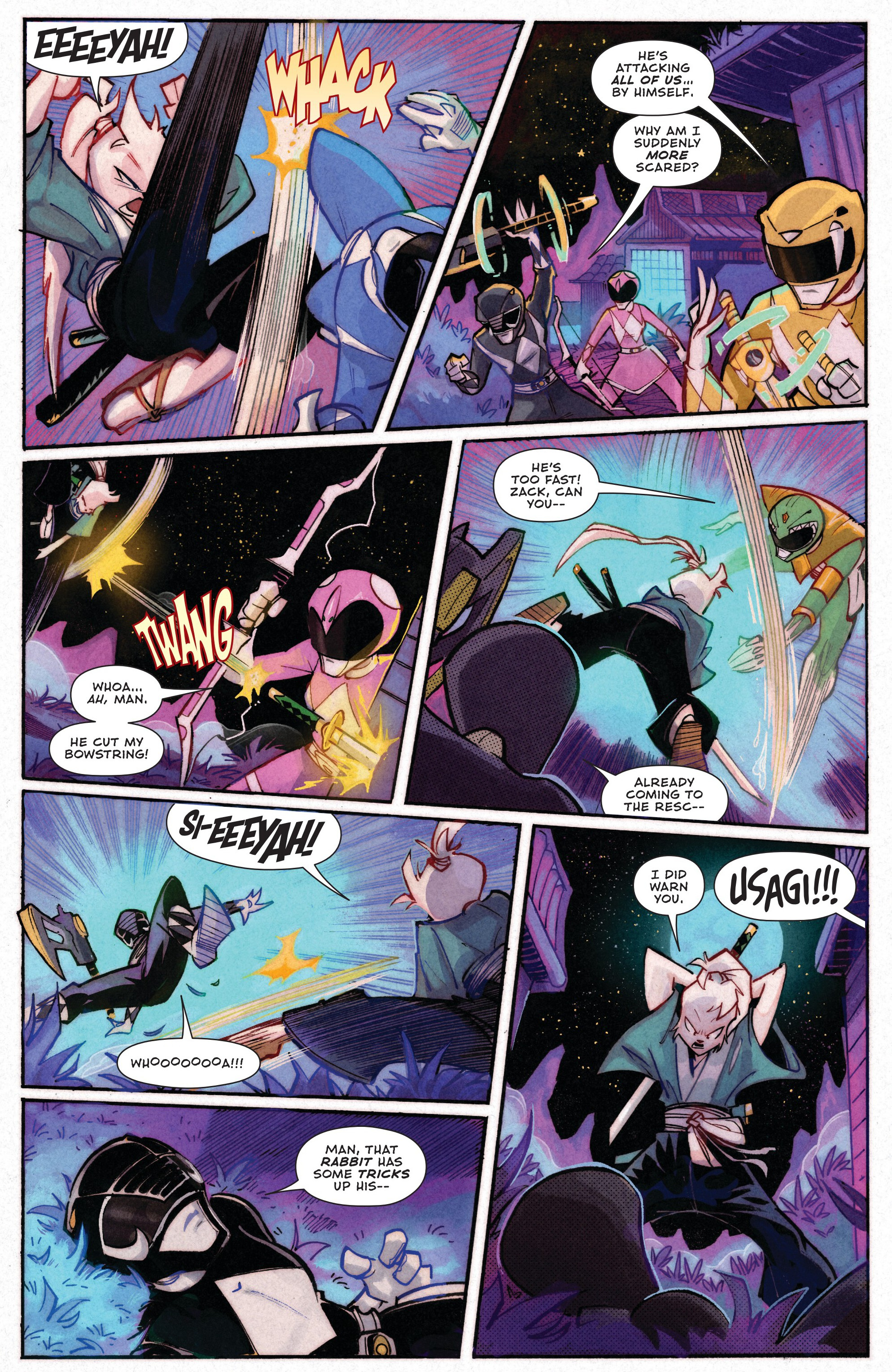 Mighty Morphin Power Rangers / Usagi Yojimbo (2024-): Chapter 1 - Page 21