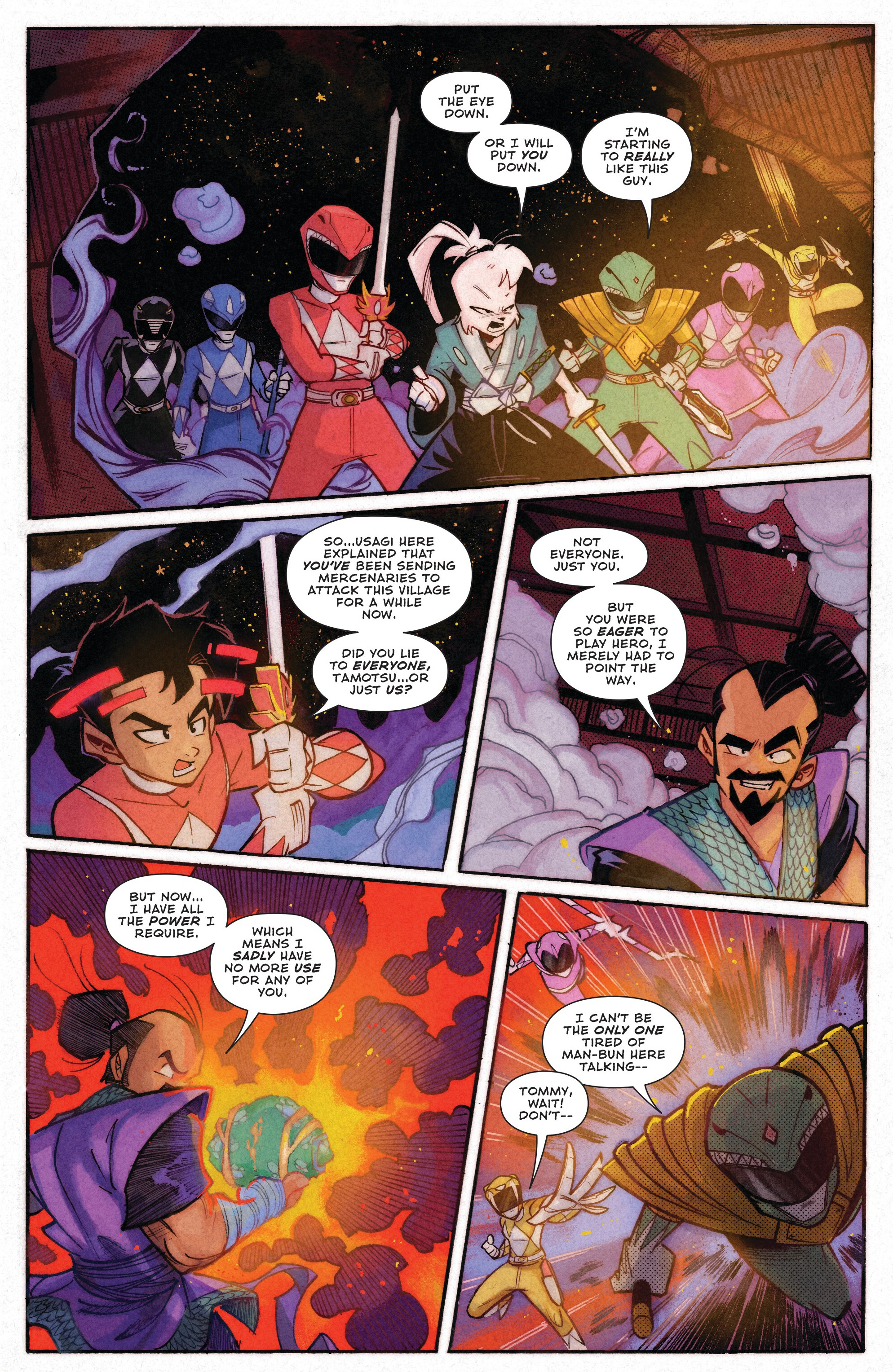 Mighty Morphin Power Rangers / Usagi Yojimbo (2024-): Chapter 1 - Page 24
