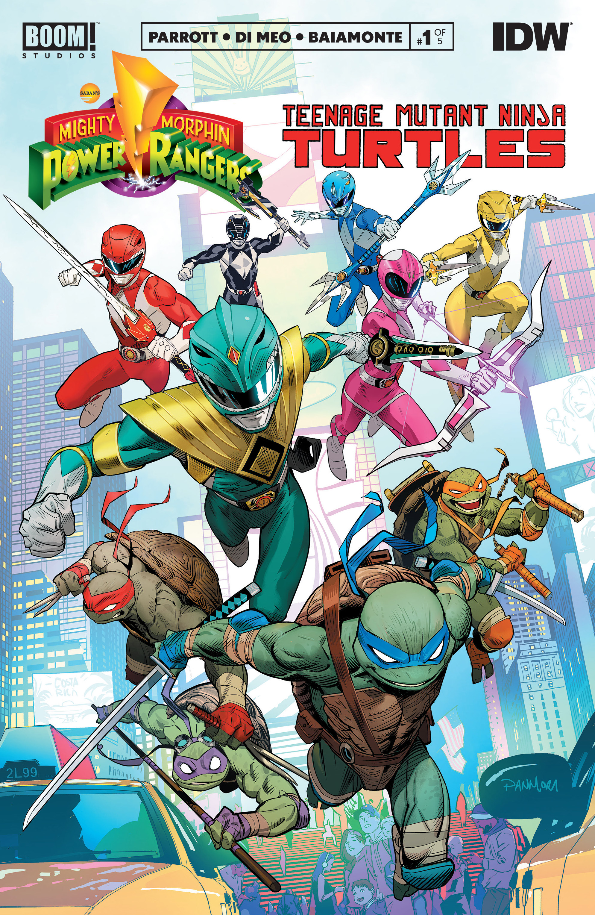 Mighty Morphin Power Rangers/Teenage Mutant Ninja Turtles (2019-): Chapter 1 - Page 1