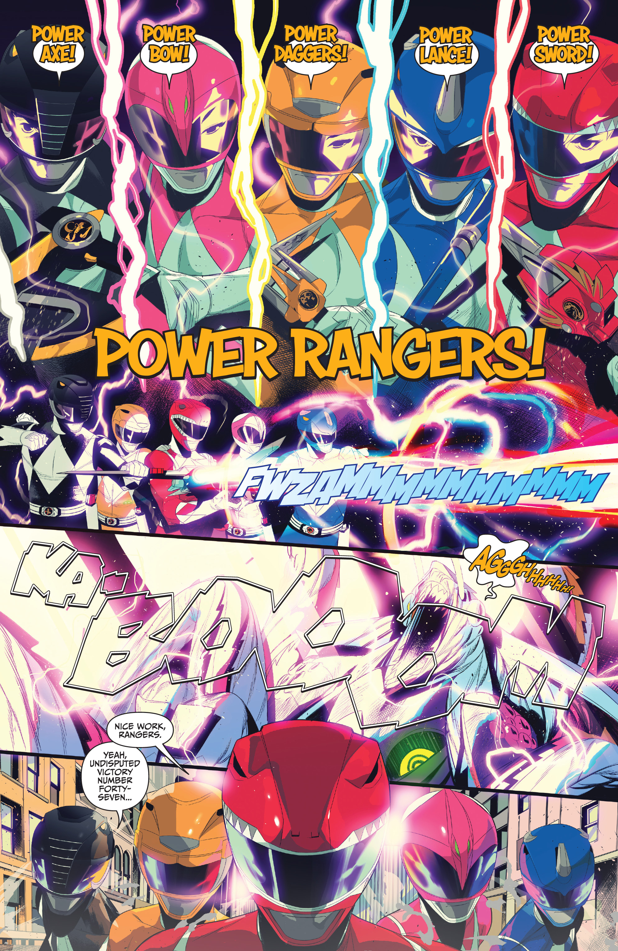 Mighty Morphin Power Rangers/Teenage Mutant Ninja Turtles (2019-) issue 1 - Page 6