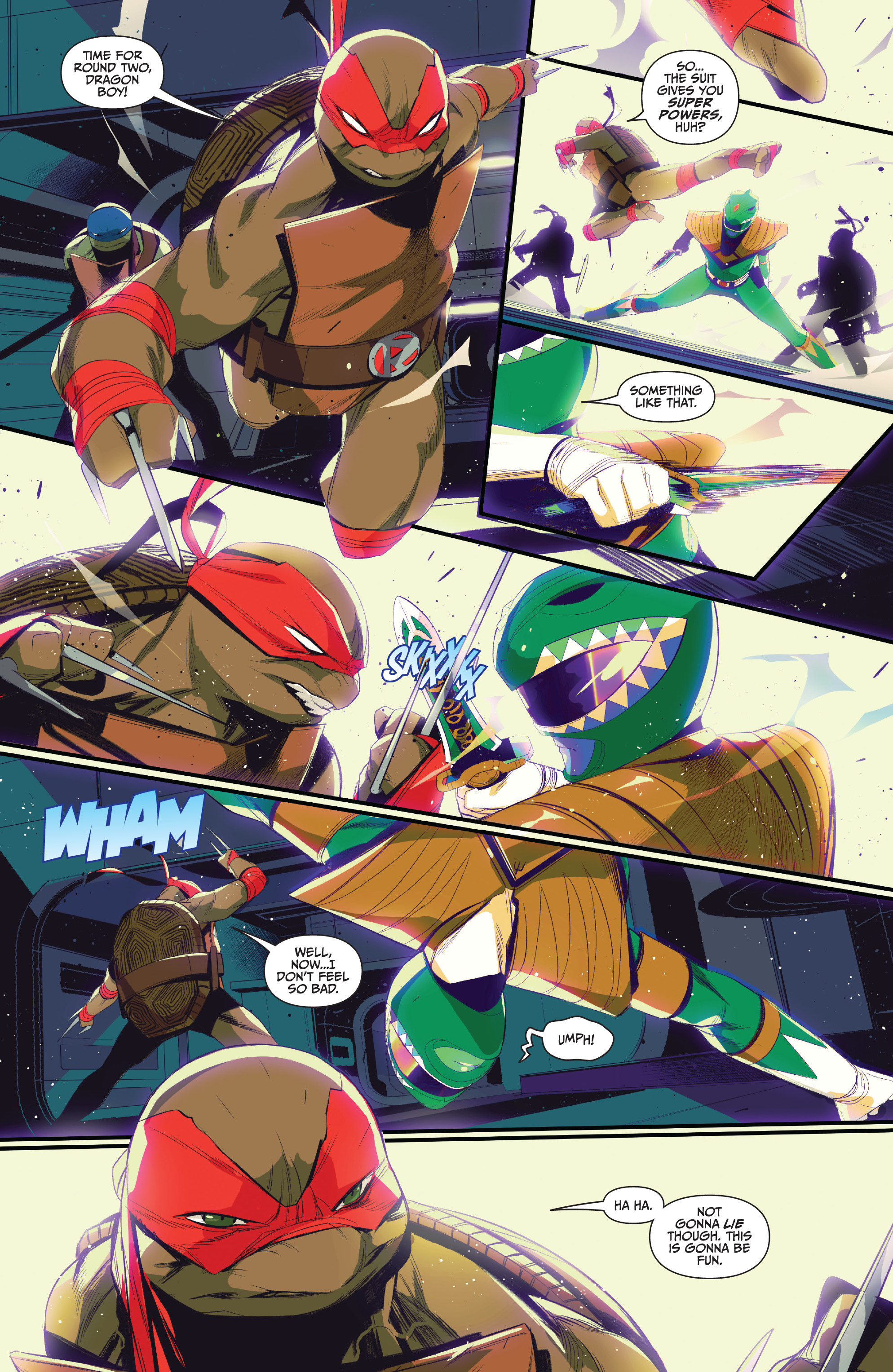 Mighty Morphin Power Rangers/Teenage Mutant Ninja Turtles (2019-) issue 1 - Page 20