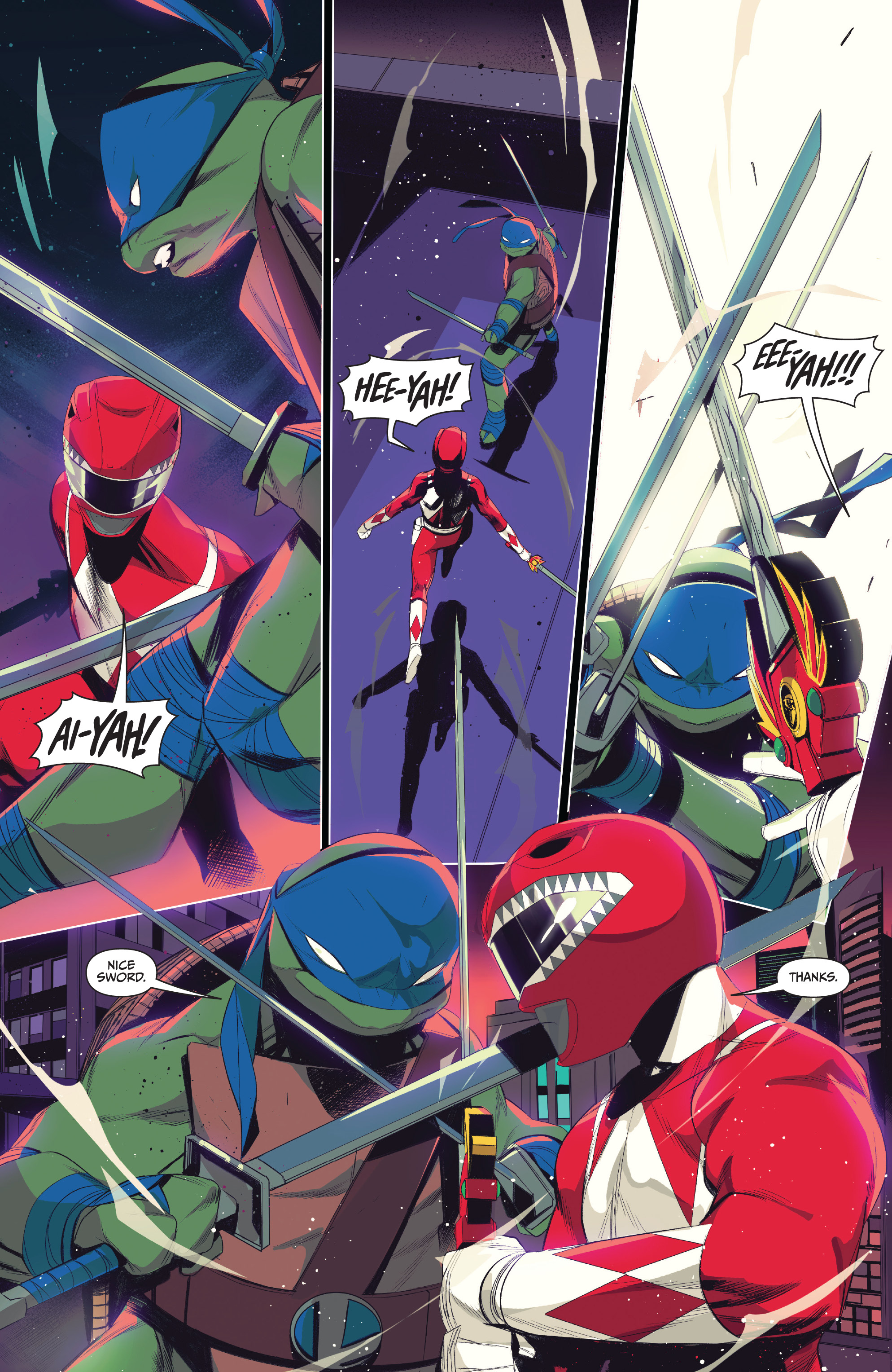 Mighty Morphin Power Rangers/Teenage Mutant Ninja Turtles (2019-) issue 1 - Page 23