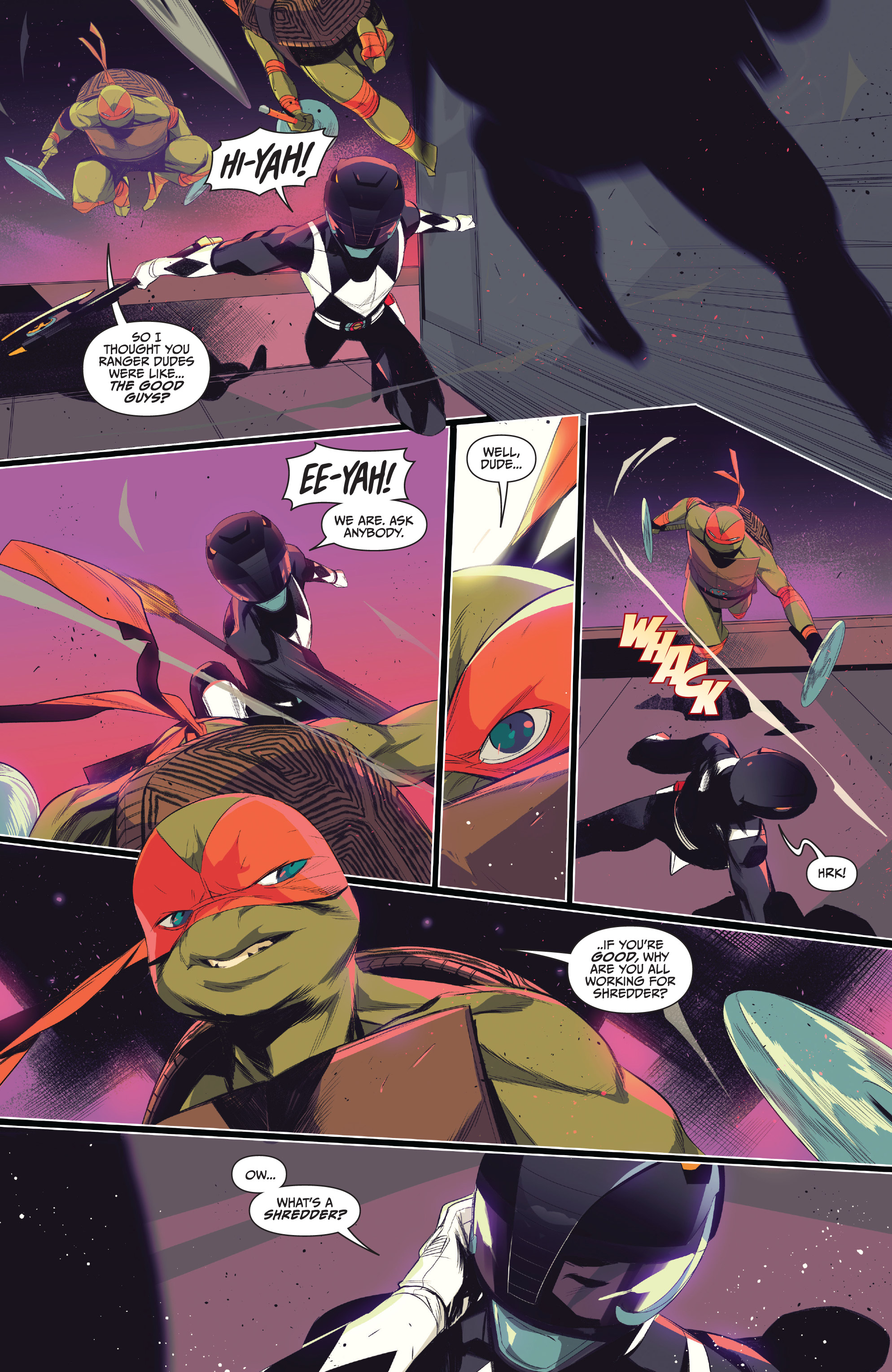 Mighty Morphin Power Rangers/Teenage Mutant Ninja Turtles (2019-) issue 1 - Page 25