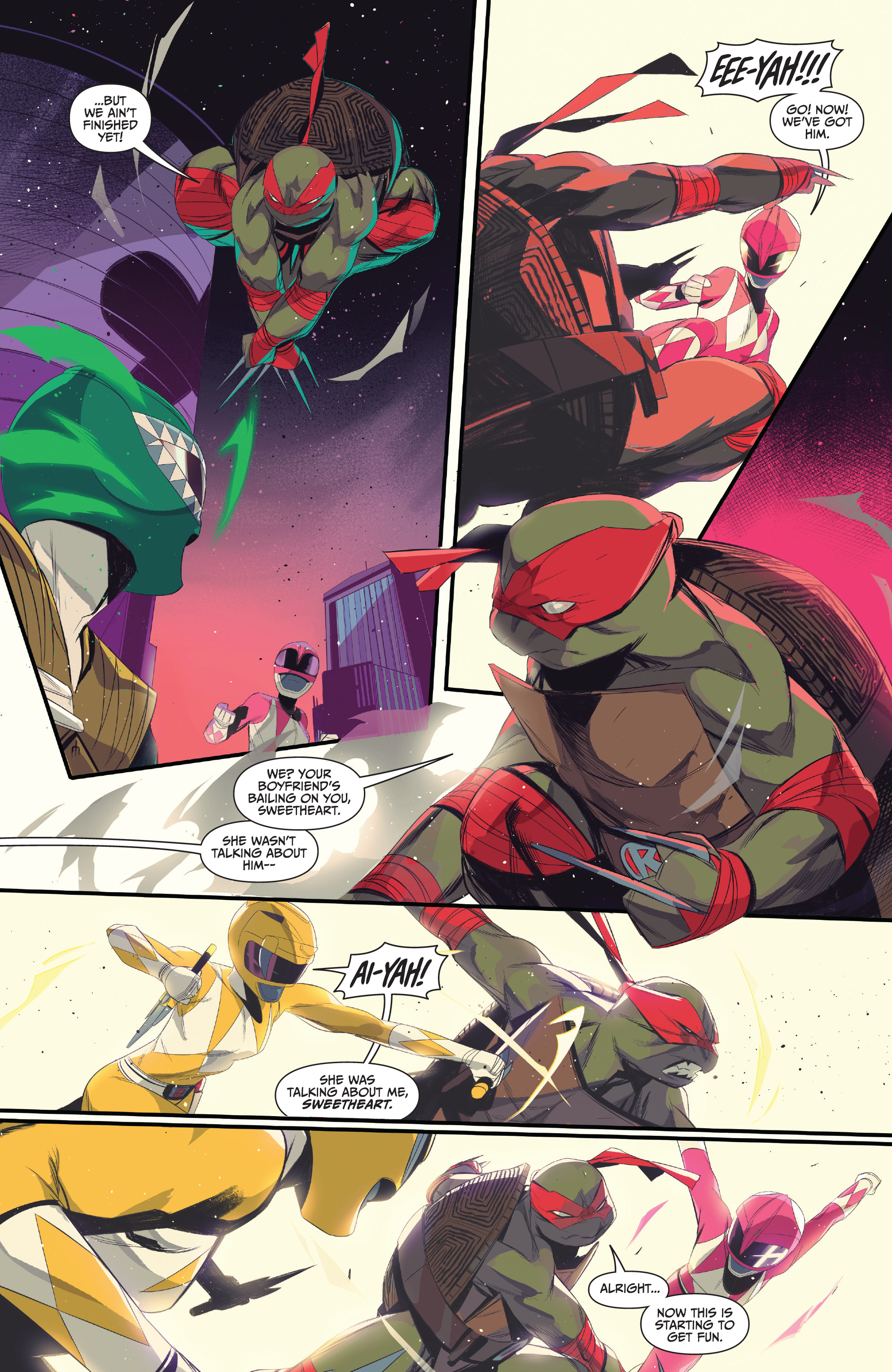 Mighty Morphin Power Rangers/Teenage Mutant Ninja Turtles (2019-) issue 1 - Page 27