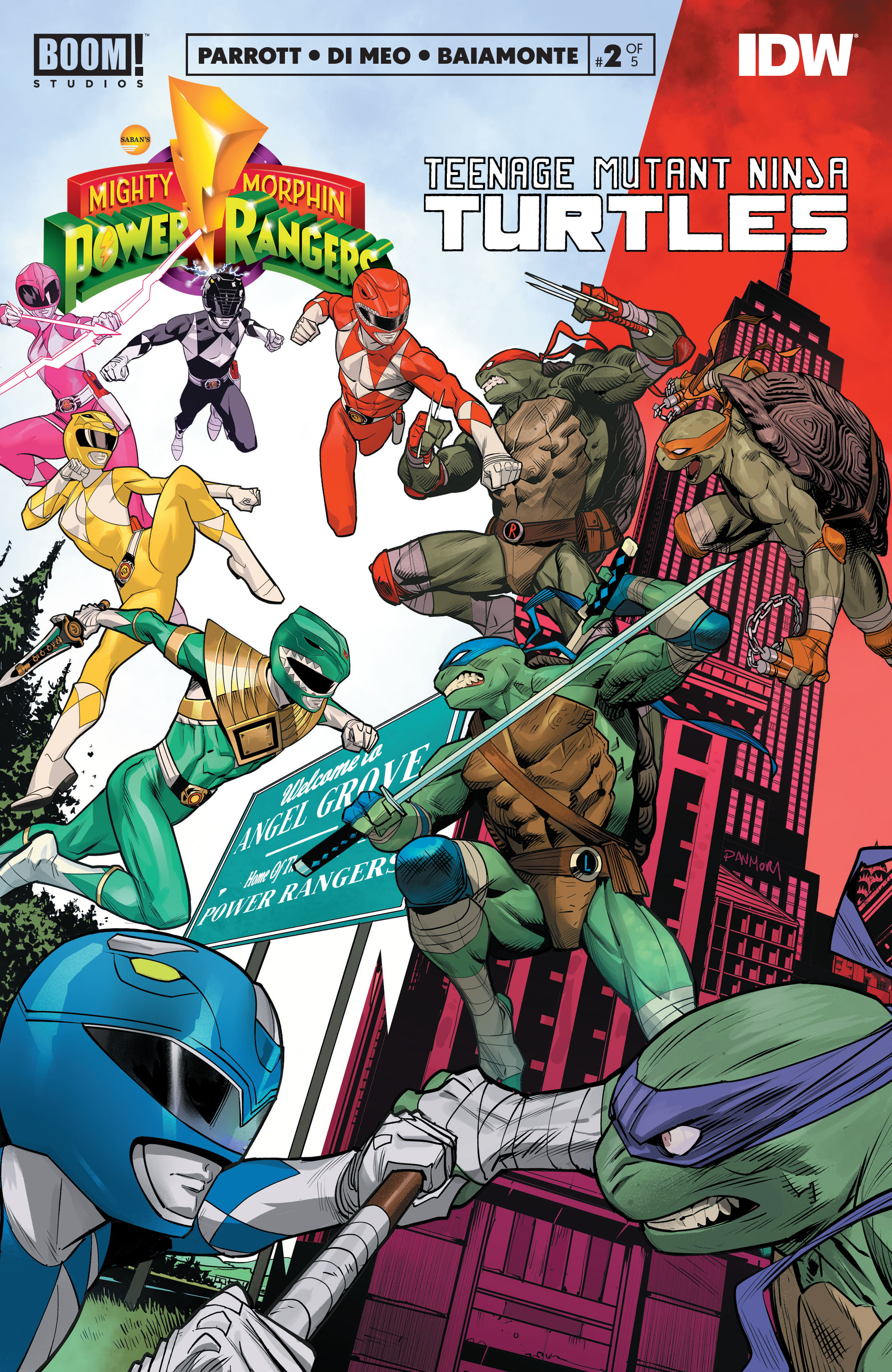Mighty Morphin Power Rangers/Teenage Mutant Ninja Turtles (2019-): Chapter 2 - Page 1